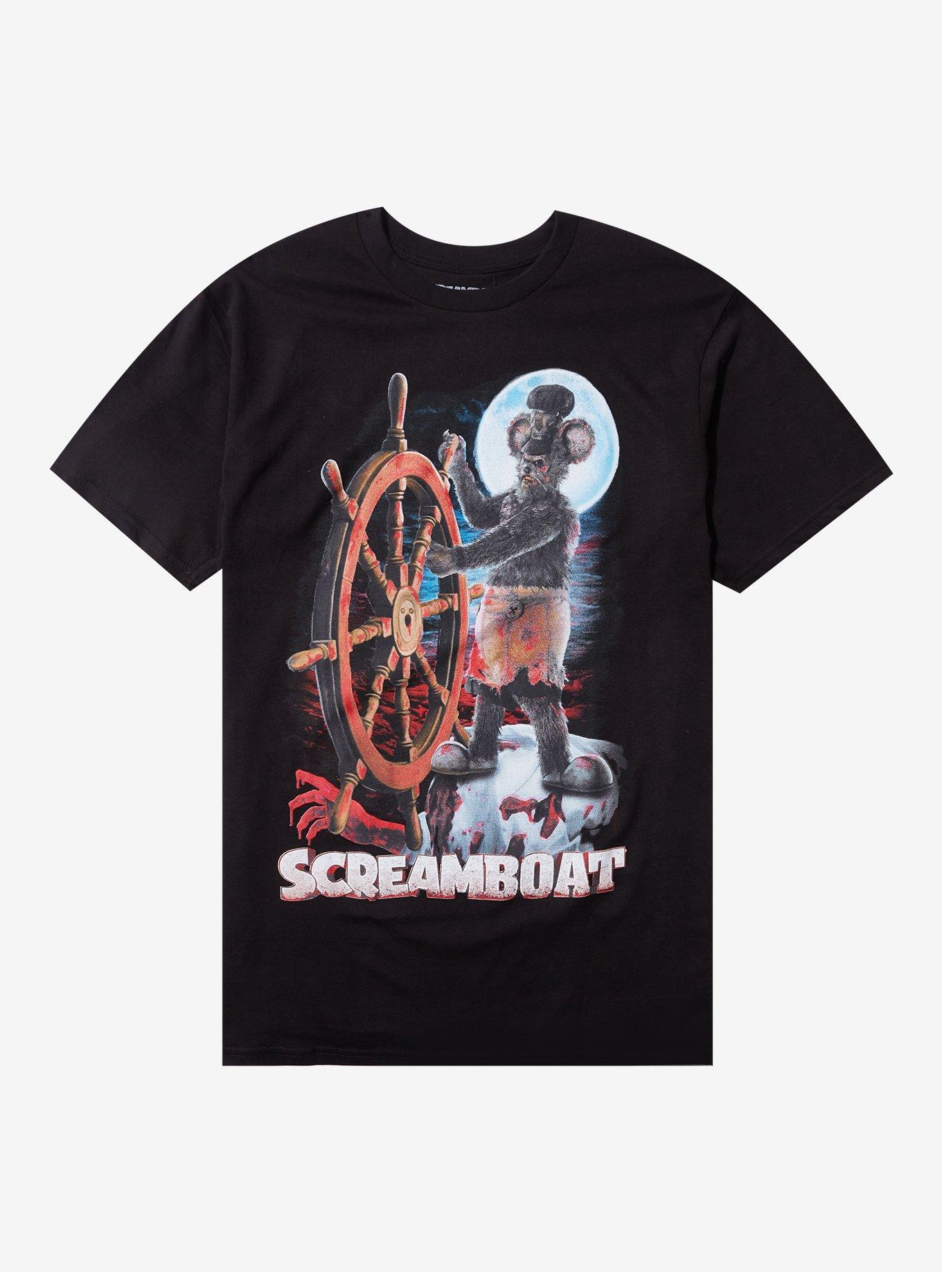 Screamboat Mouse Captain TShirt Graphic Tee | Graphic Tee | Unisex Shirt | Best-Selling Design