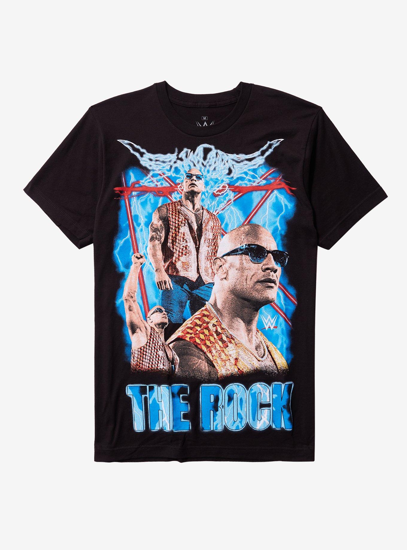 WWE The Rock Collage TShirt Graphic Tee | Graphic Tee | Unisex Shirt | Top Trending Fashion