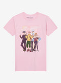 Jujutsu Kaisen Group Shopping Pink Girls T-Shirt | Premium Unisex T-Shirt, Trending Graphic Tee