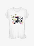 The Nightmare Before Christmas Zero Full Spirit Girls T-Shirt T-Shirt | Viral Style | High Demand Item