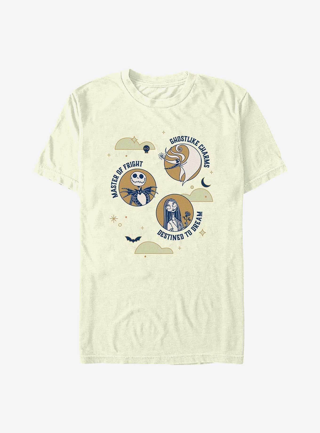The Nightmare Before Christmas Ghostlike Zero Jack Sally T-Shirt T-Shirt | Exclusive Edition | Trending Now