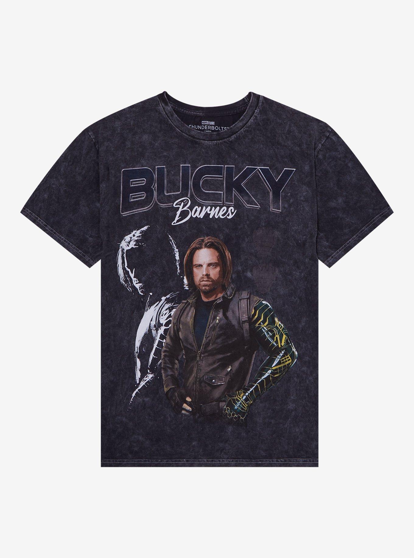Marvel Thunderbolts Bucky Barnes Portrait Girls TShirt Graphic Tee | Graphic Tee | Unisex Shirt | Top Trending Fashion
