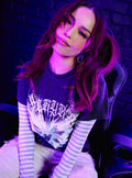 Valkyrae Butterfly Heart Mineral Wash T-Shirt | Premium Unisex T-Shirt, Trending Graphic Tee