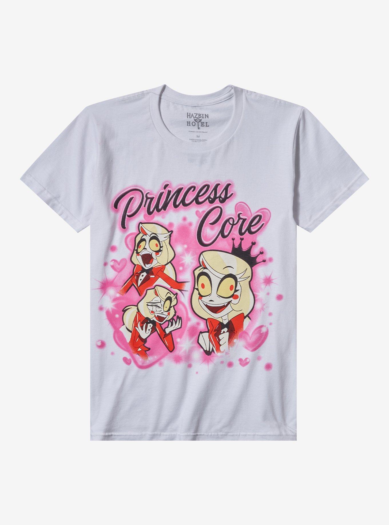 Hazbin Hotel Charlie Princess Core Airbrush TShirt Graphic Tee | Graphic Tee | Unisex Shirt | Perfect Gift for Fans