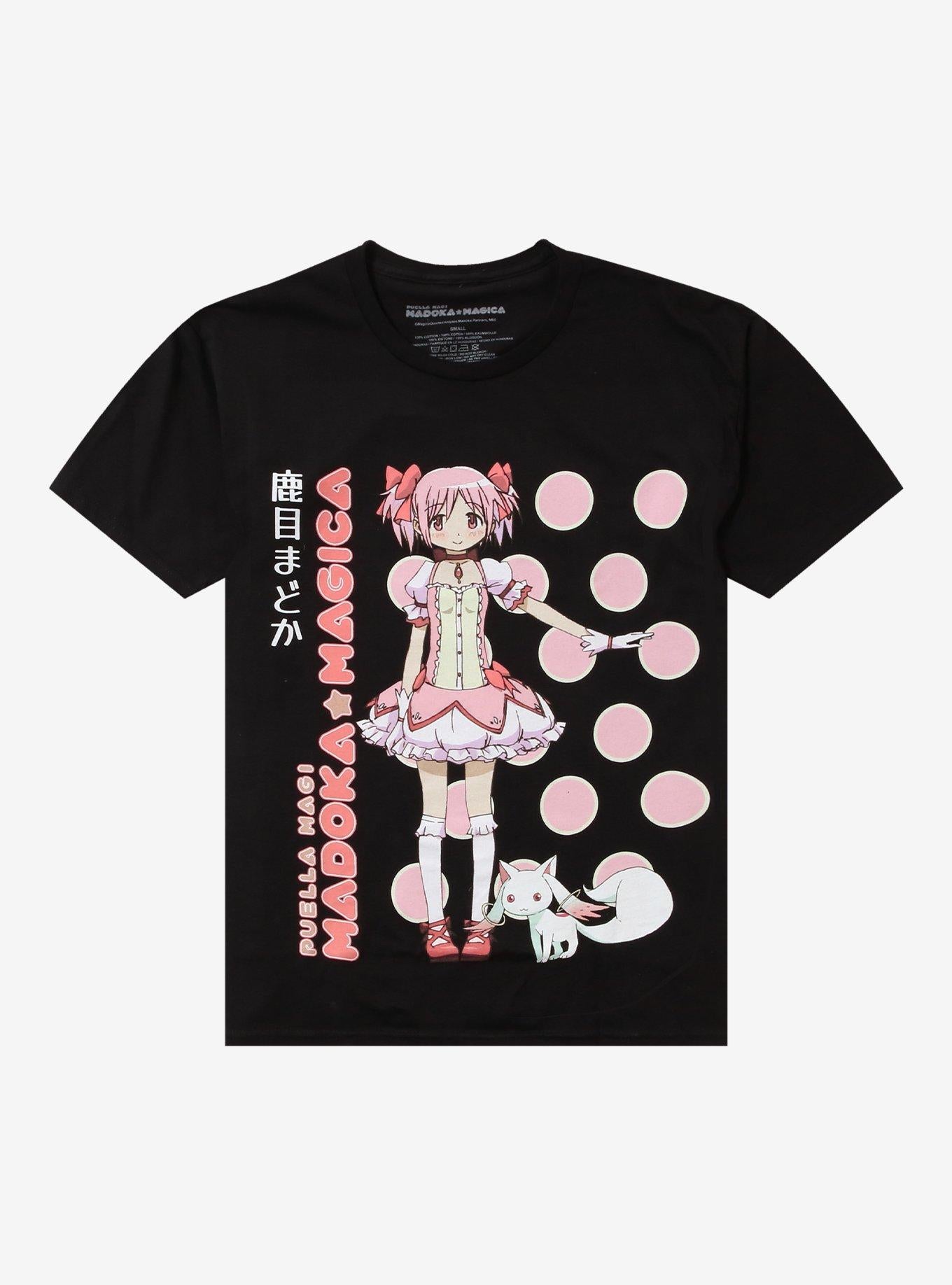 Puella Magi Madoka Magica Madoka Kaname Polka Dot Girls TShirt Graphic Tee | Graphic Tee | Unisex Shirt | Top Trending Fashion