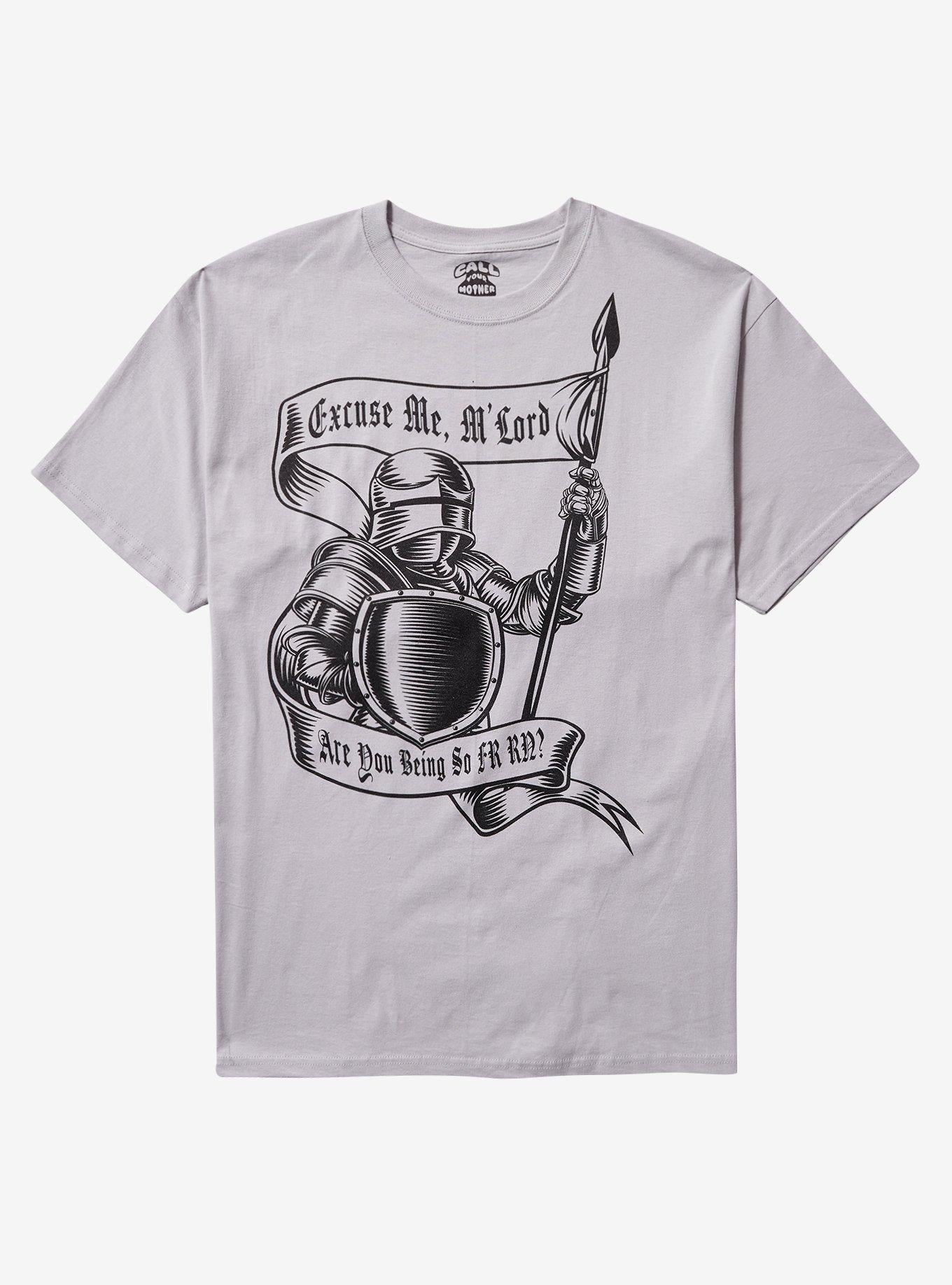 Knight Being FR T-Shirt By Call Your Mother T-Shirt | Exclusive Art Design | Trending Now