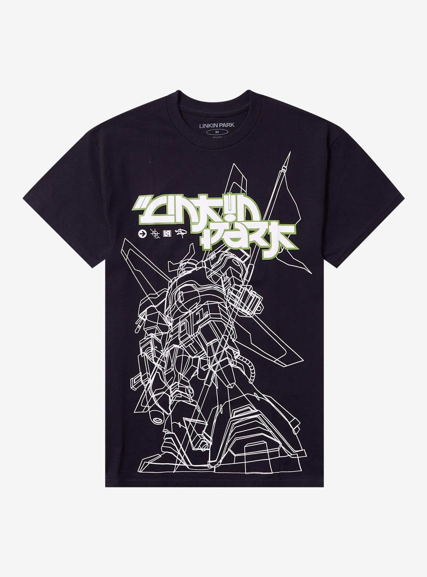 Linkin Park Reanimation Outline T Shirt
