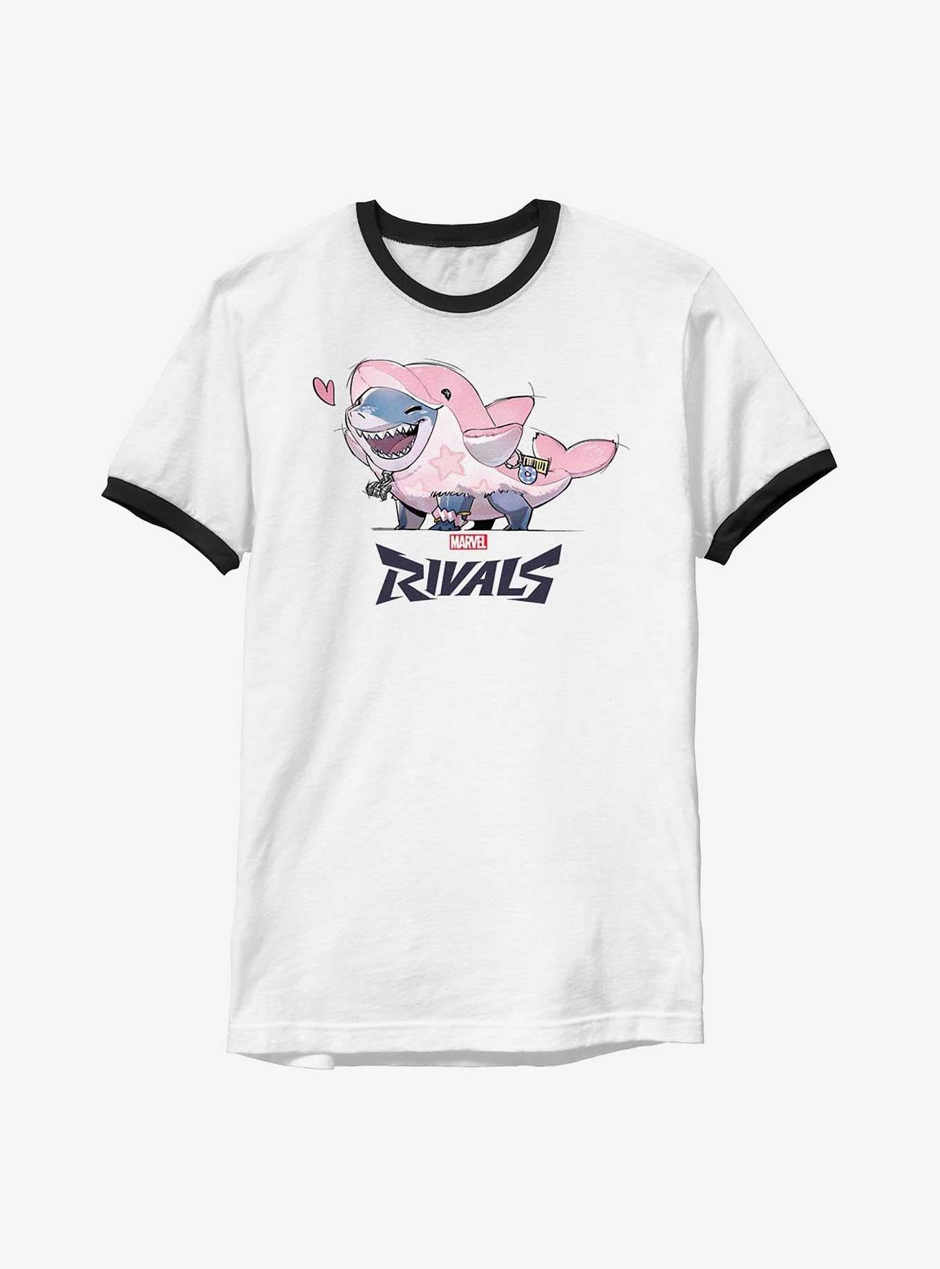Lovely Jeff Shark Ringer T-Shirt