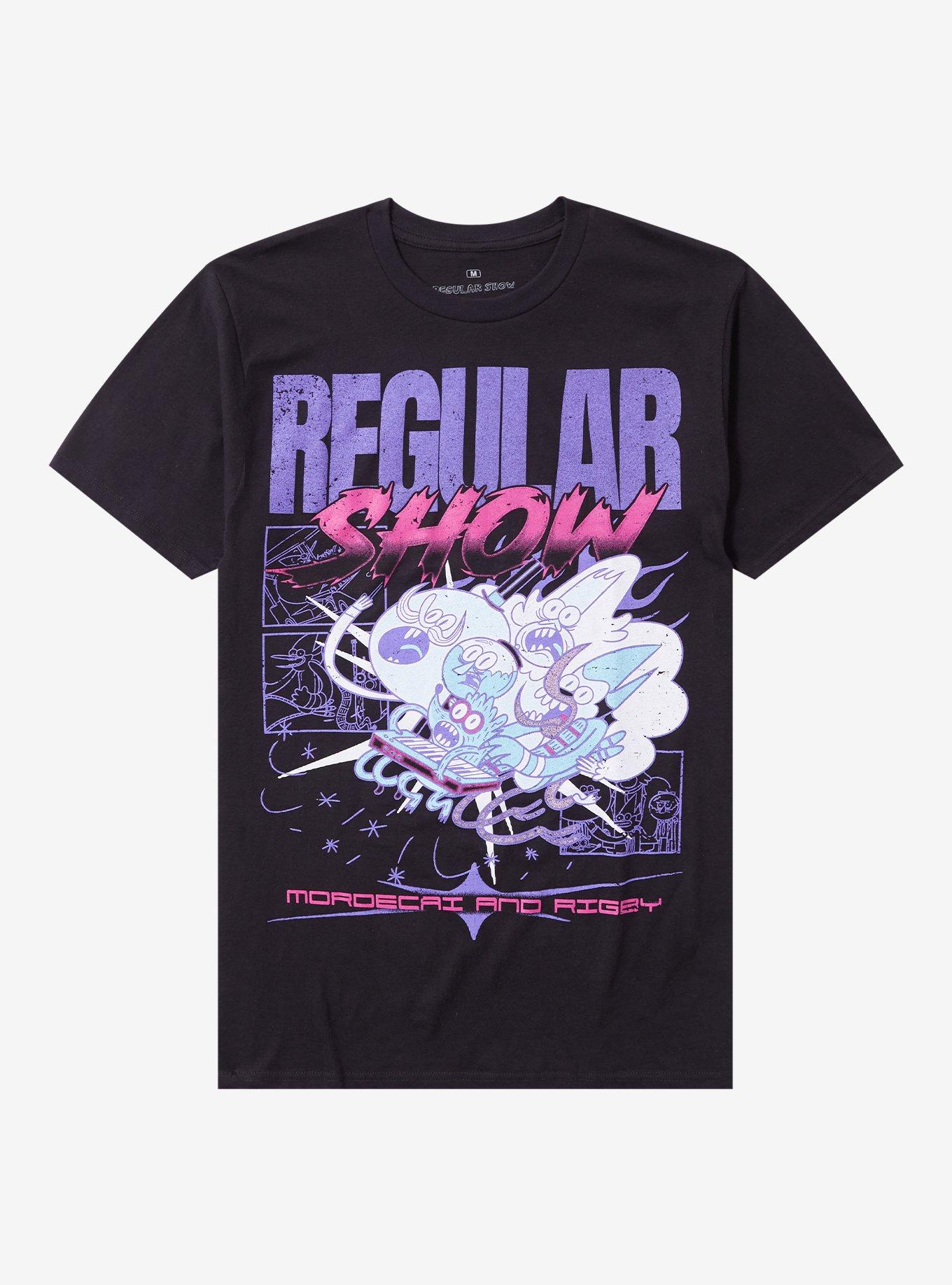 Regular Show Shocked Group TShirt Graphic Tee | Graphic Tee | Unisex Shirt | Best-Selling Design