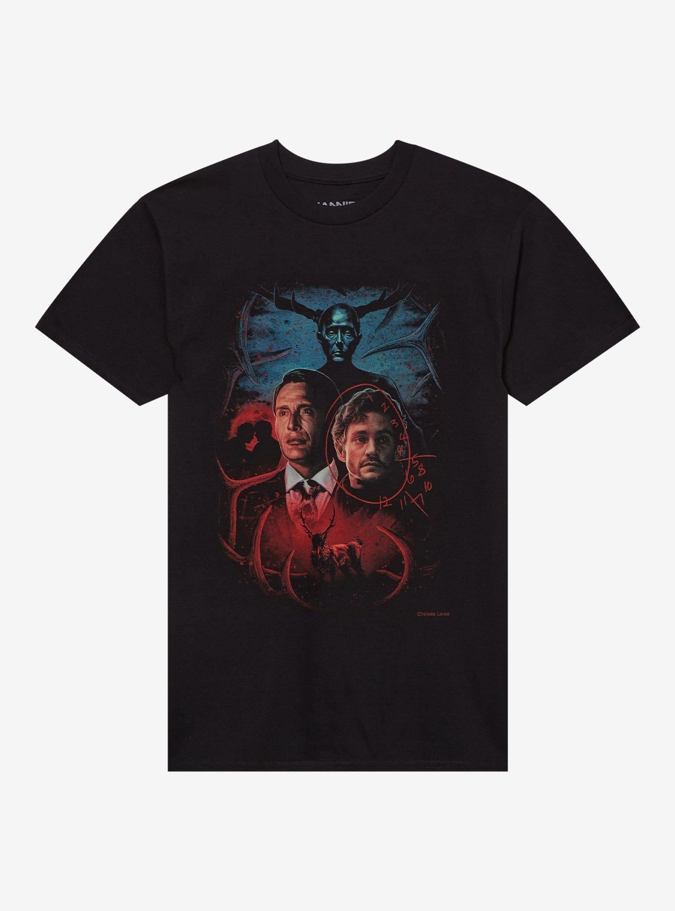 Hannibal Character Collage TShirt Graphic Tee | Graphic Tee | Unisex Shirt | Best-Selling Design