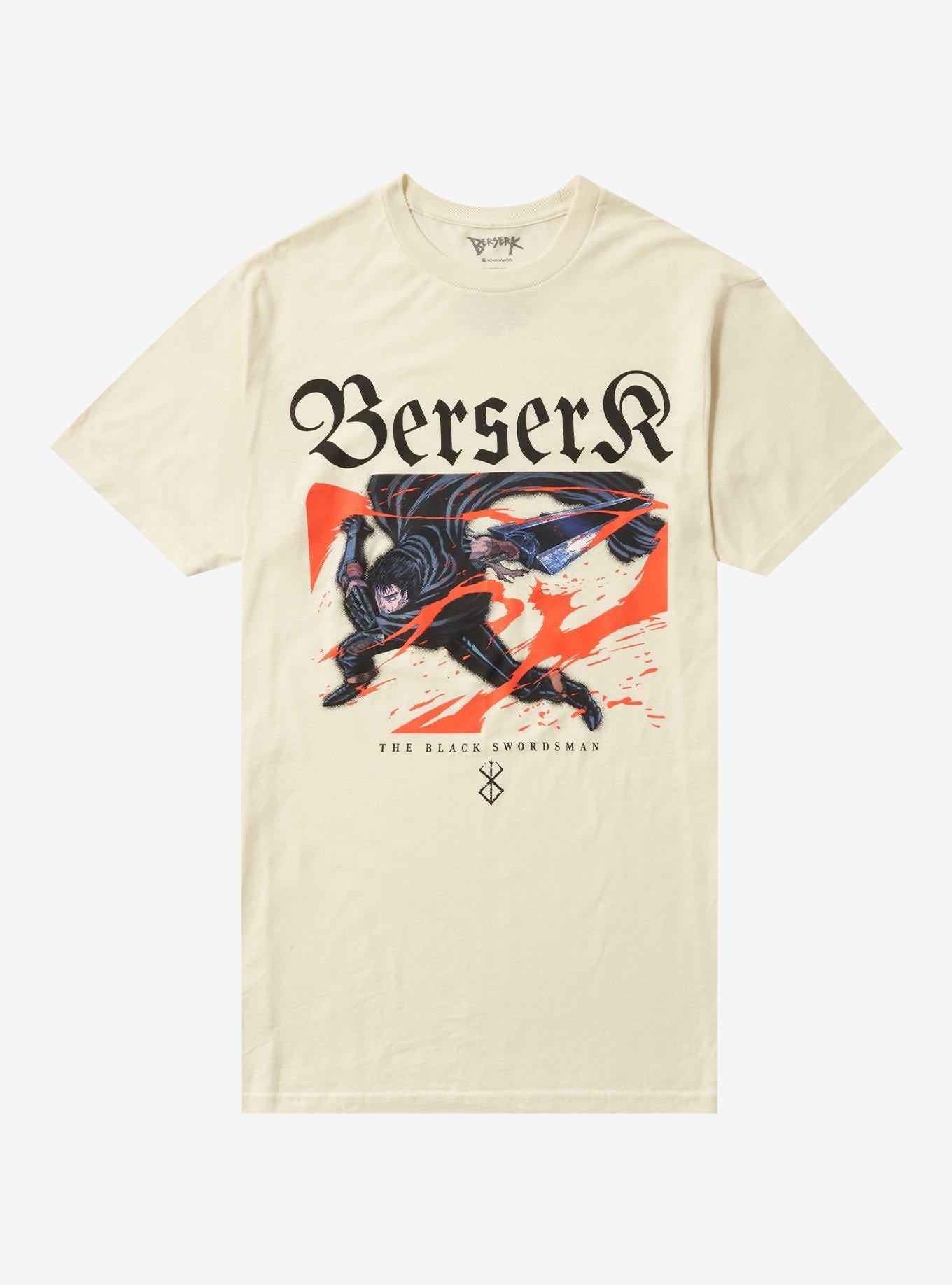 Berserk Guts Red Splatter TShirt Graphic Tee | Graphic Tee | Unisex Shirt | Best-Selling Design