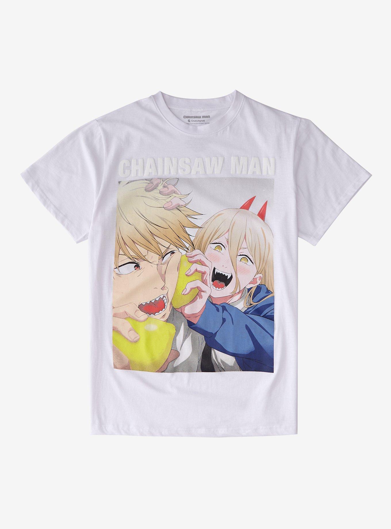Chainsaw Man Denji Power Lemons Puff Print TShirt Graphic Tee | Graphic Tee | Unisex Shirt | Perfect Gift For Fans