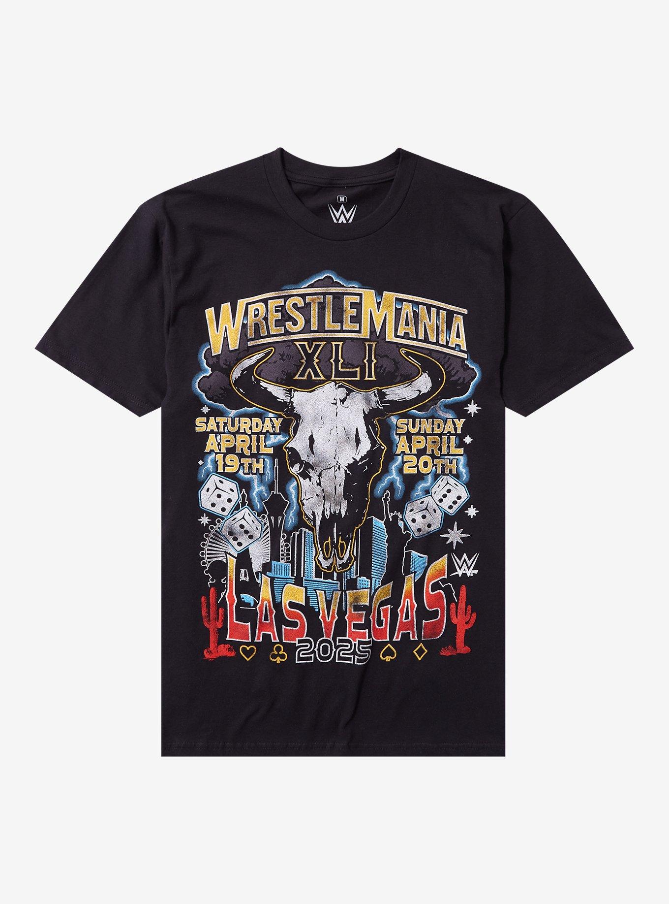 WWE Wrestlemania XLI Las Vegas T-Shirt