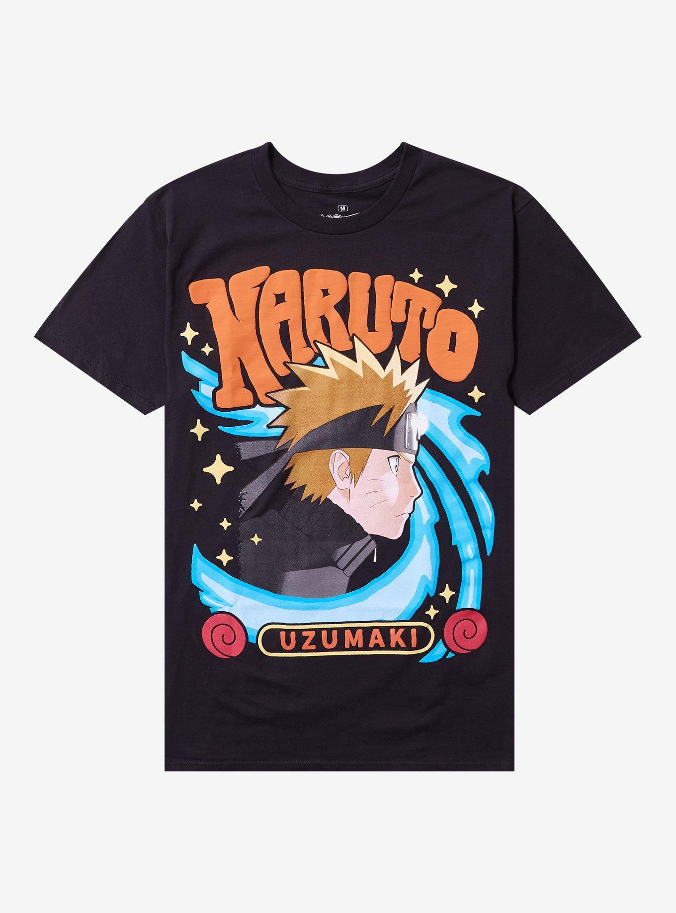 Naruto Shippuden Puff Print TShirt Graphic Tee | Graphic Tee | Unisex Shirt | Perfect Gift for Fans