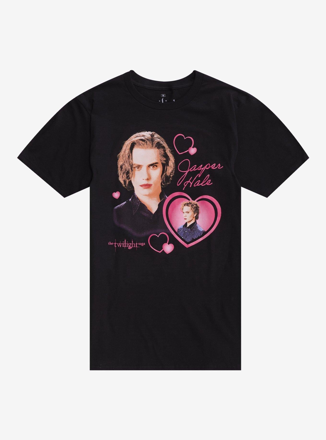 The Twilight Saga Jasper Heart Girls TShirt Graphic Tee | Graphic Tee | Unisex Shirt | Best-Selling Design