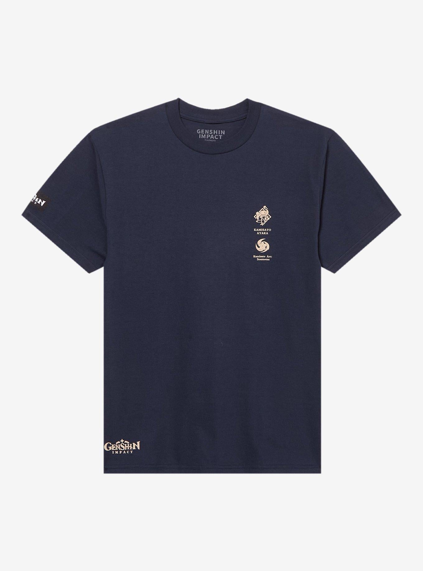 Genshin Impact Kamisato Ayaka TShirt Graphic Tee | Graphic Tee | Unisex Shirt | Premium Quality Apparel