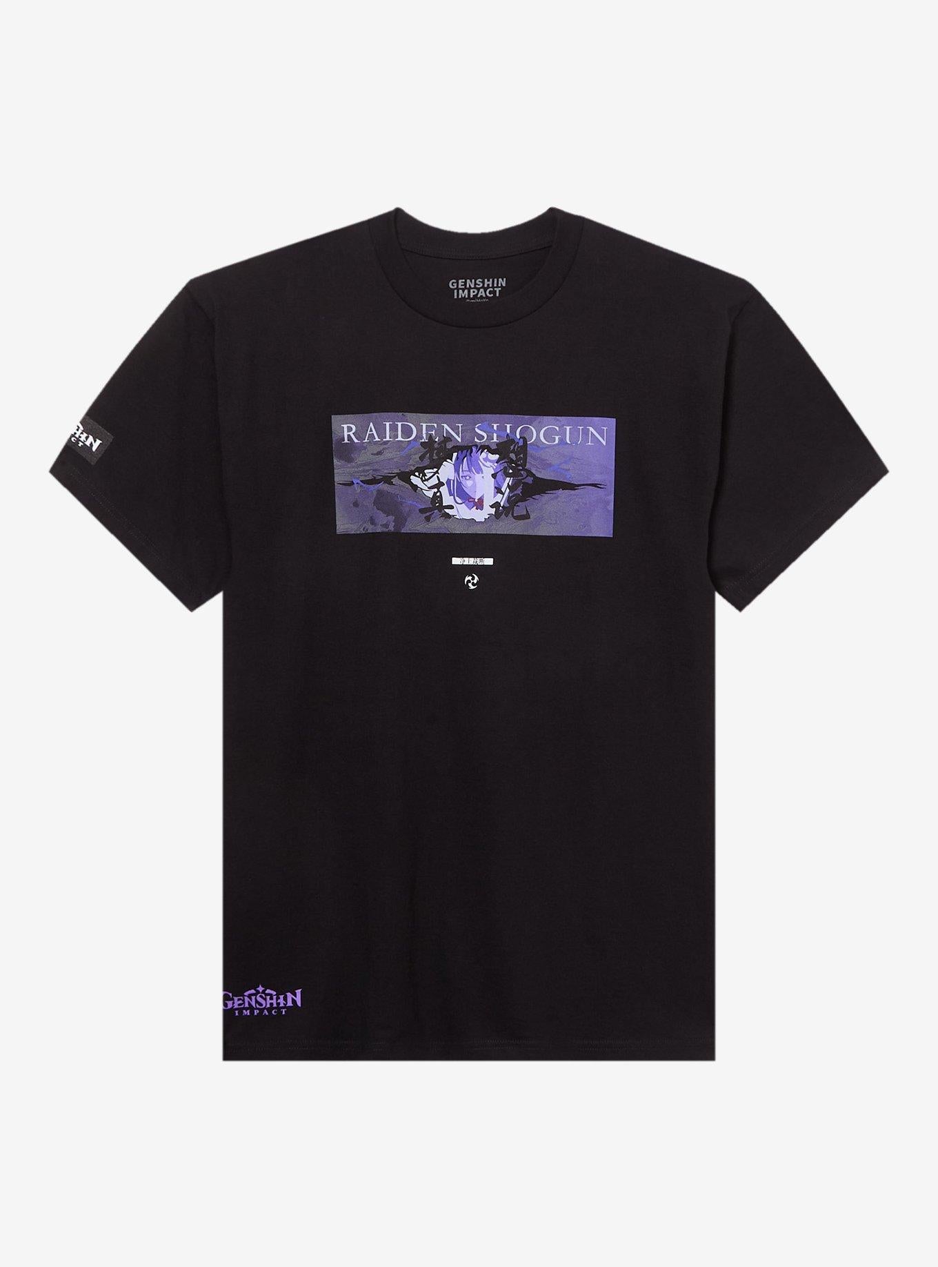 Genshin Impact Raiden Shogun TShirt Graphic Tee | Graphic Tee | Unisex Shirt | Premium Quality Apparel