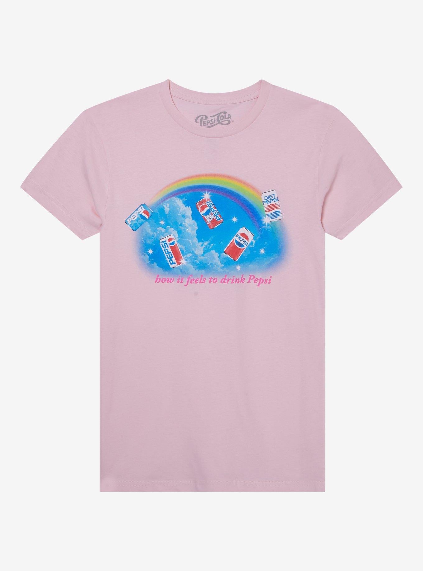 Pepsi Rainbow Sky Girls T-Shirt T-Shirt | High-Quality Print | Top Pick For Fans