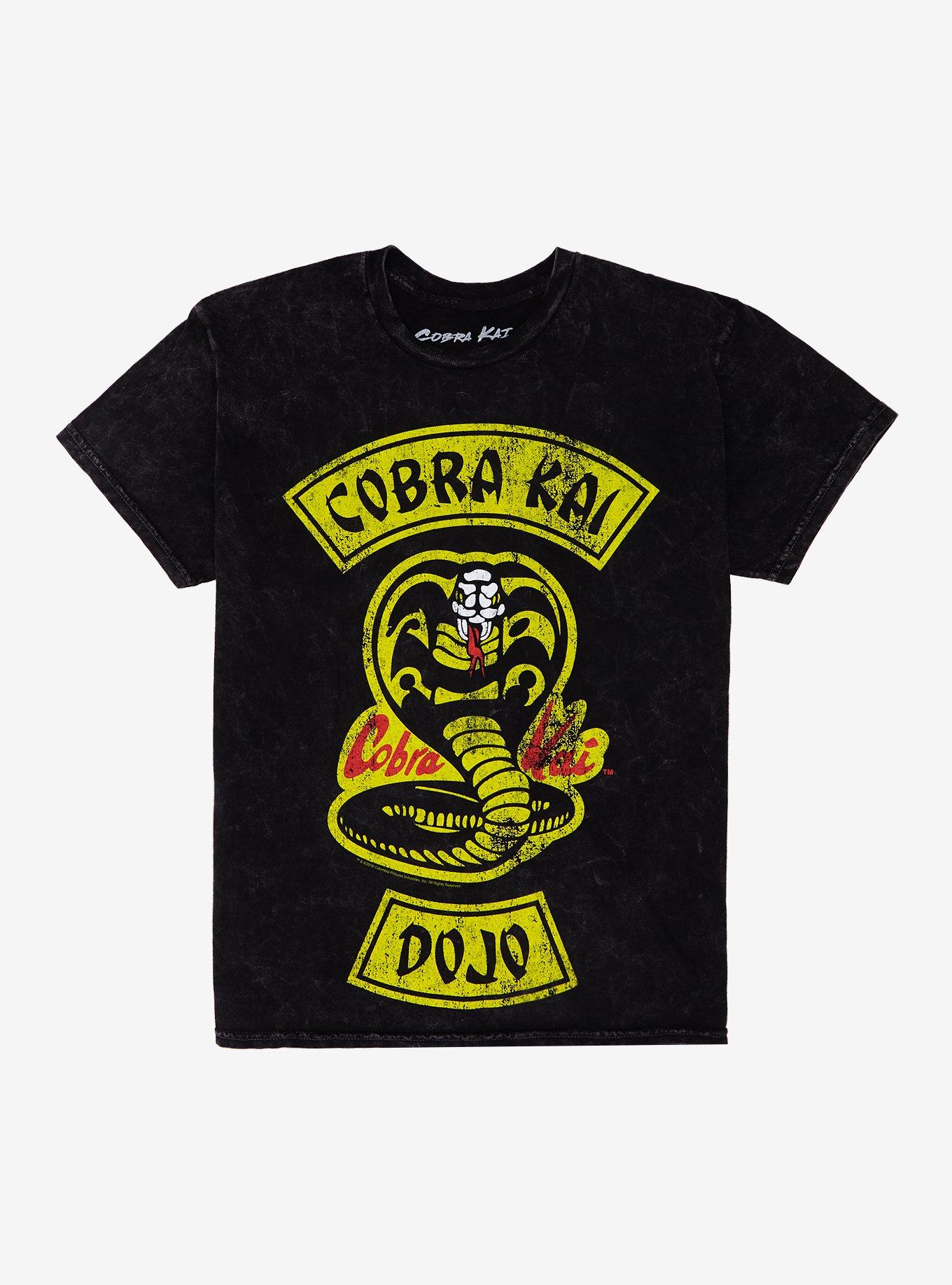 Cobra Kai Logo Mineral Wash T-Shirt