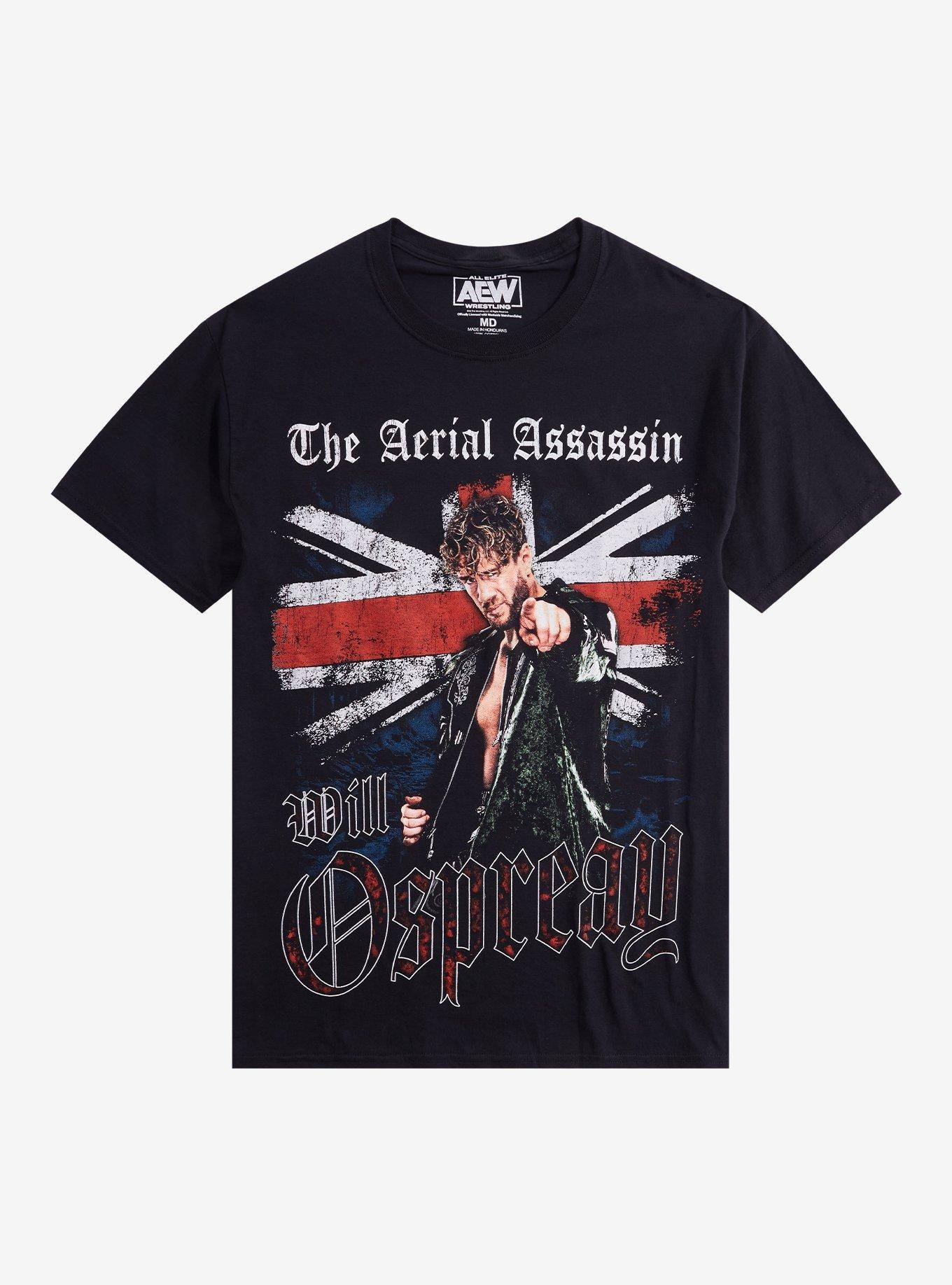 All Elite Wrestling Will Ospreay Aerial Assassin TShirt Graphic Tee | Graphic Tee | Unisex Shirt | Comfortable Daily Wear