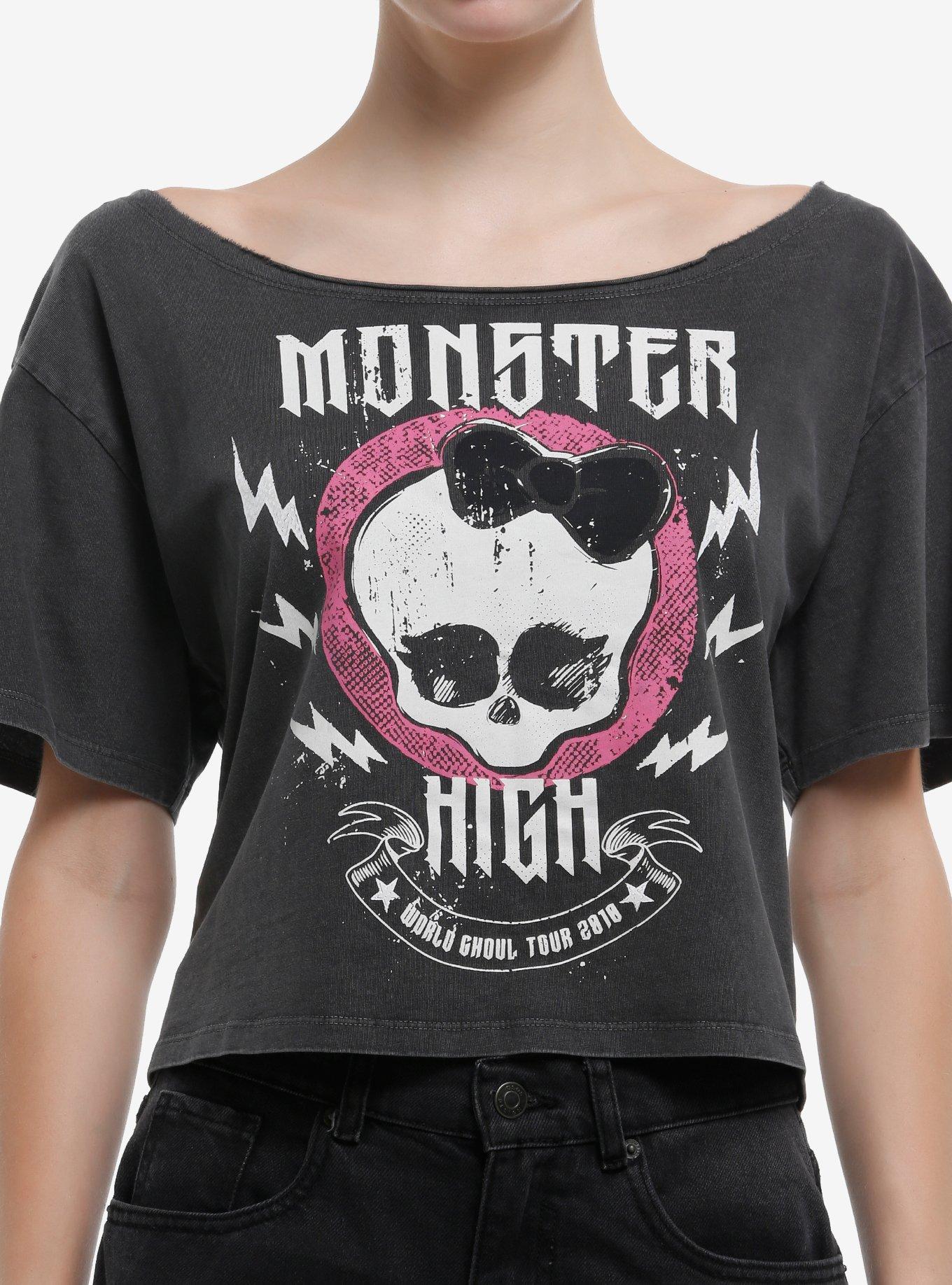 Monster High Skullette Girls Off-Shoulder T-Shirt | Premium Unisex T-Shirt, Trending Graphic Tee
