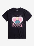 King Of The Hill Bobby Hill Hearts TShirt Graphic Tee | Graphic Tee | Unisex Shirt | Top Trending Fashion