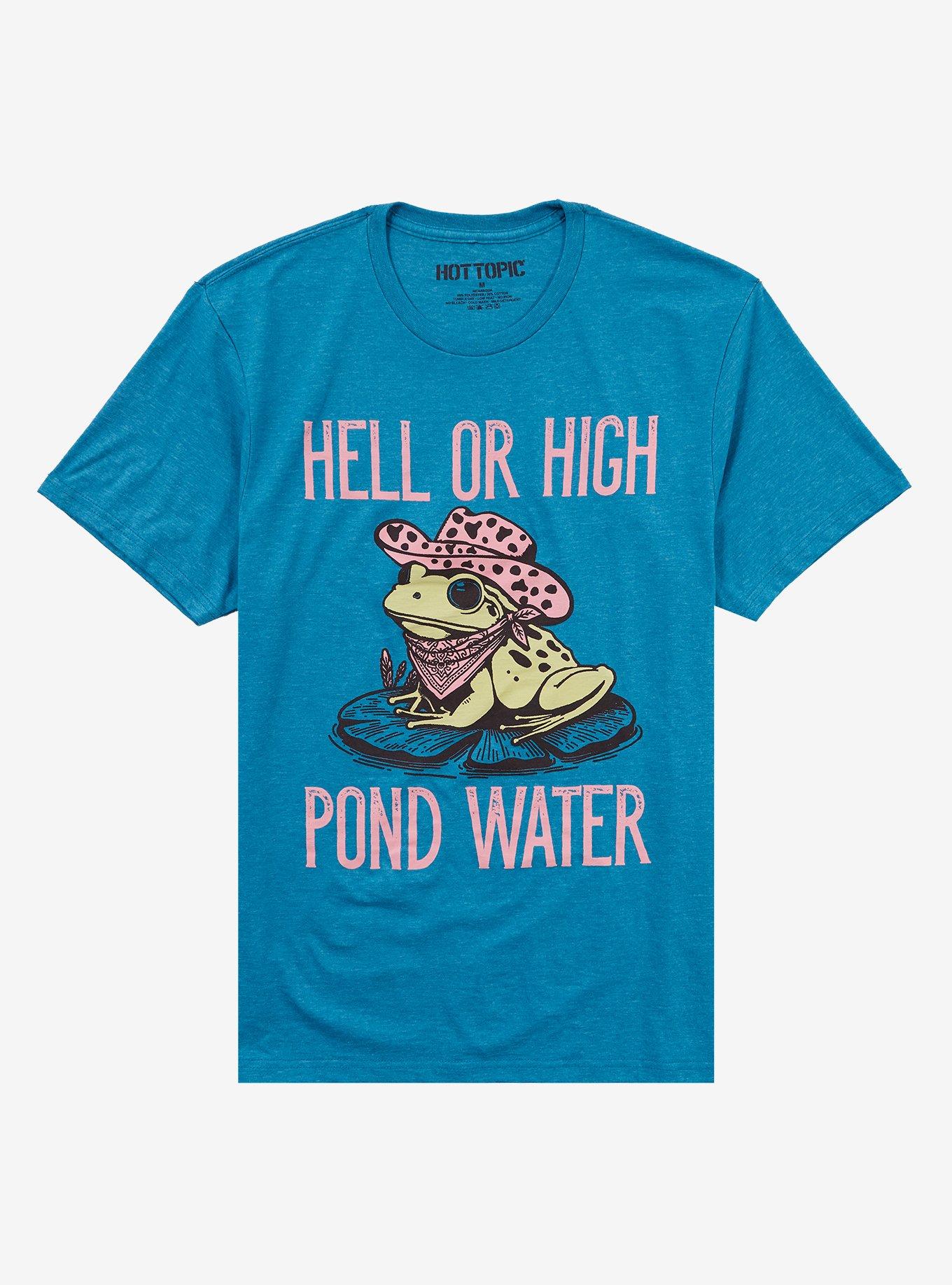 Hell Or High Pond Water Frog T-Shirt T-Shirt | High-Quality Print | Top Pick For Fans
