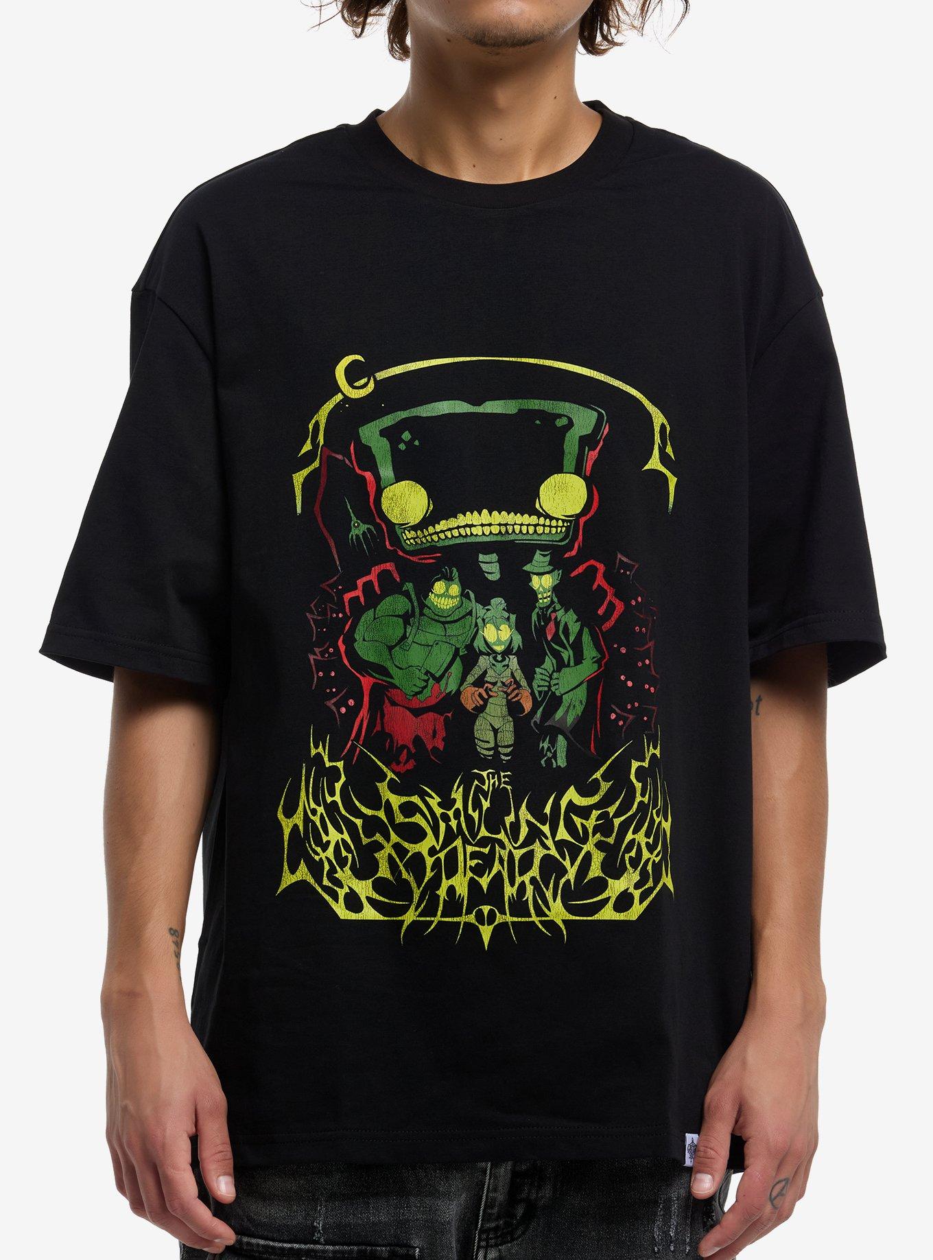 The Gaslight District Smiling Dead TShirt Graphic Tee | Graphic Tee | Unisex Shirt | Soft Comfortable Wear