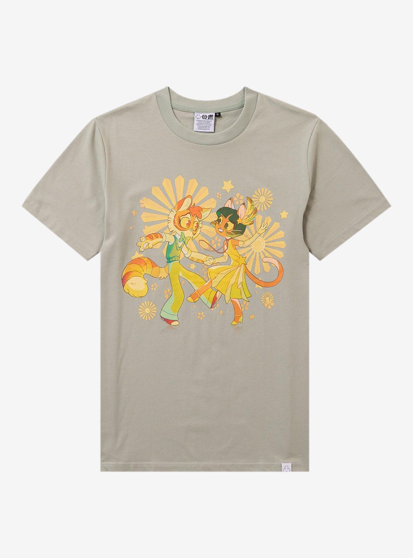 Lackadaisy Freckle & Ivy Dancing T-Shirt