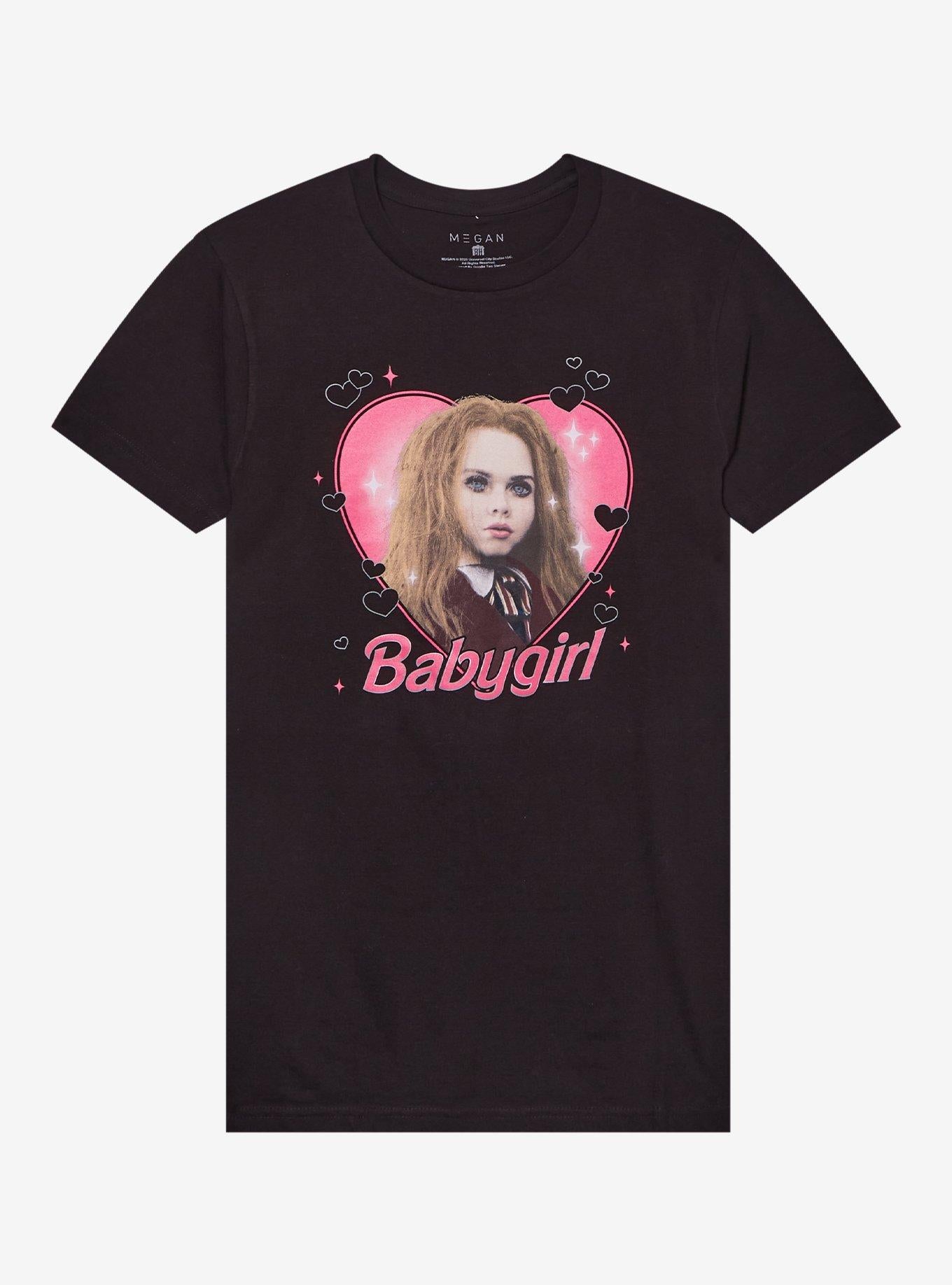 M3GAN Babygirl Heart Portrait Girls TShirt Graphic Tee | Graphic Tee | Unisex Shirt | Top Trending Fashion