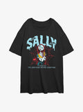 Disney The Nightmare Before Christmas Sally Girls Oversized T-Shirt