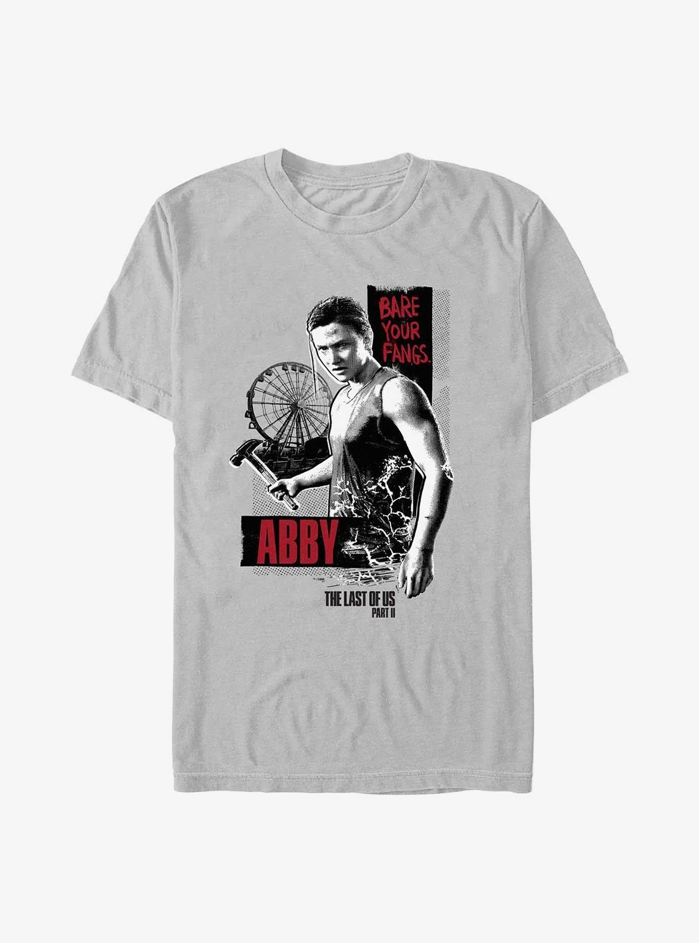 The Last Of Us Part II Abby Bare Your Fangs T-Shirt | Premium Unisex T-Shirt, Trending Graphic Tee