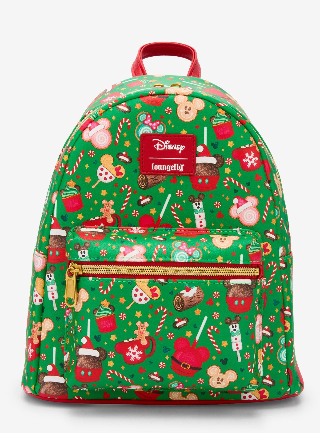 Loungefly Disney Mickey Mouse Holiday Treats Mini Backpack T-Shirt | Exclusive Art Design | Trending Now