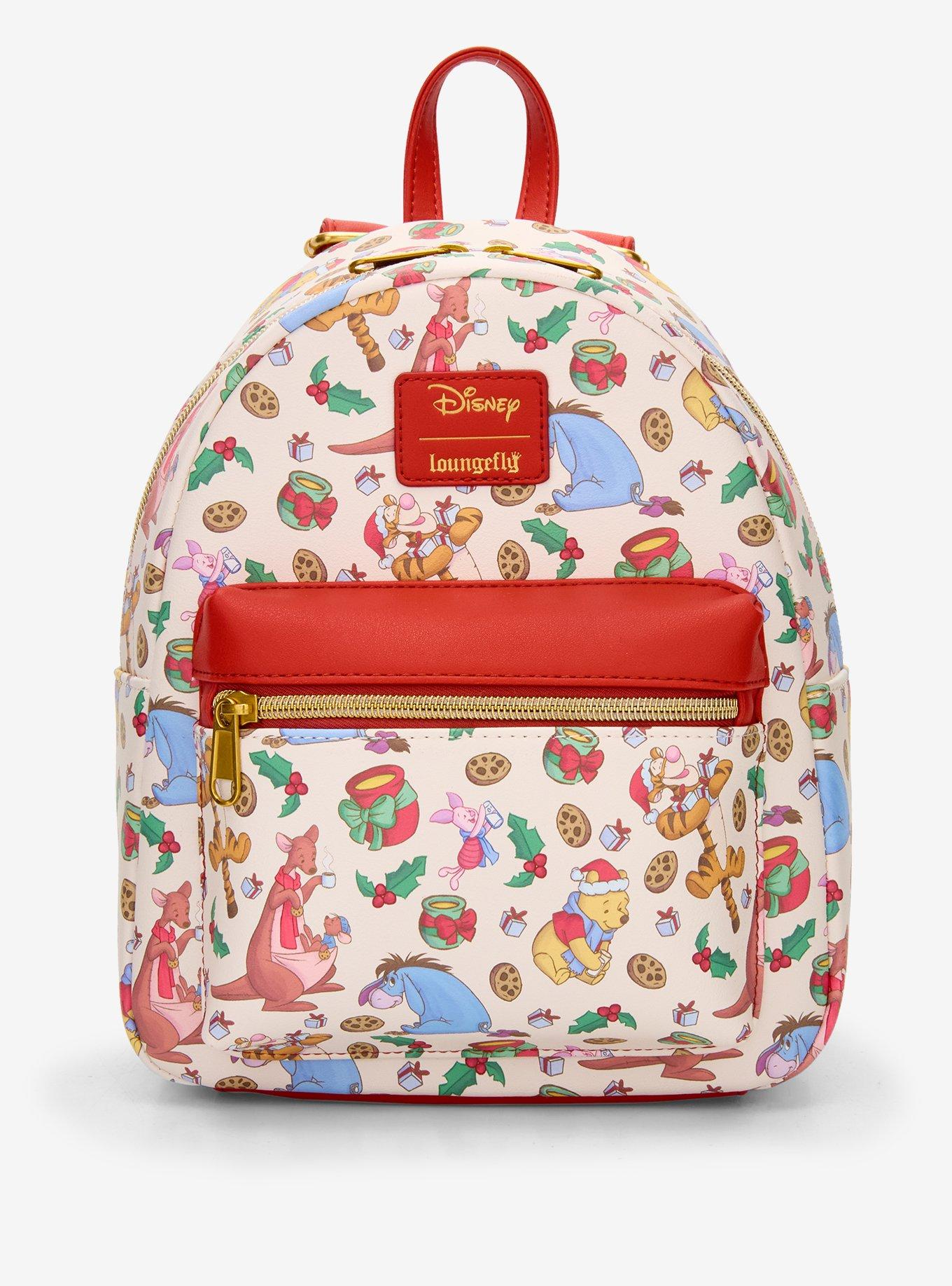 Loungefly Disney Winnie The Pooh Milk Cookies Holiday Mini Backpack T-Shirt | Best-Selling Artwork | Perfect For Daily Wear