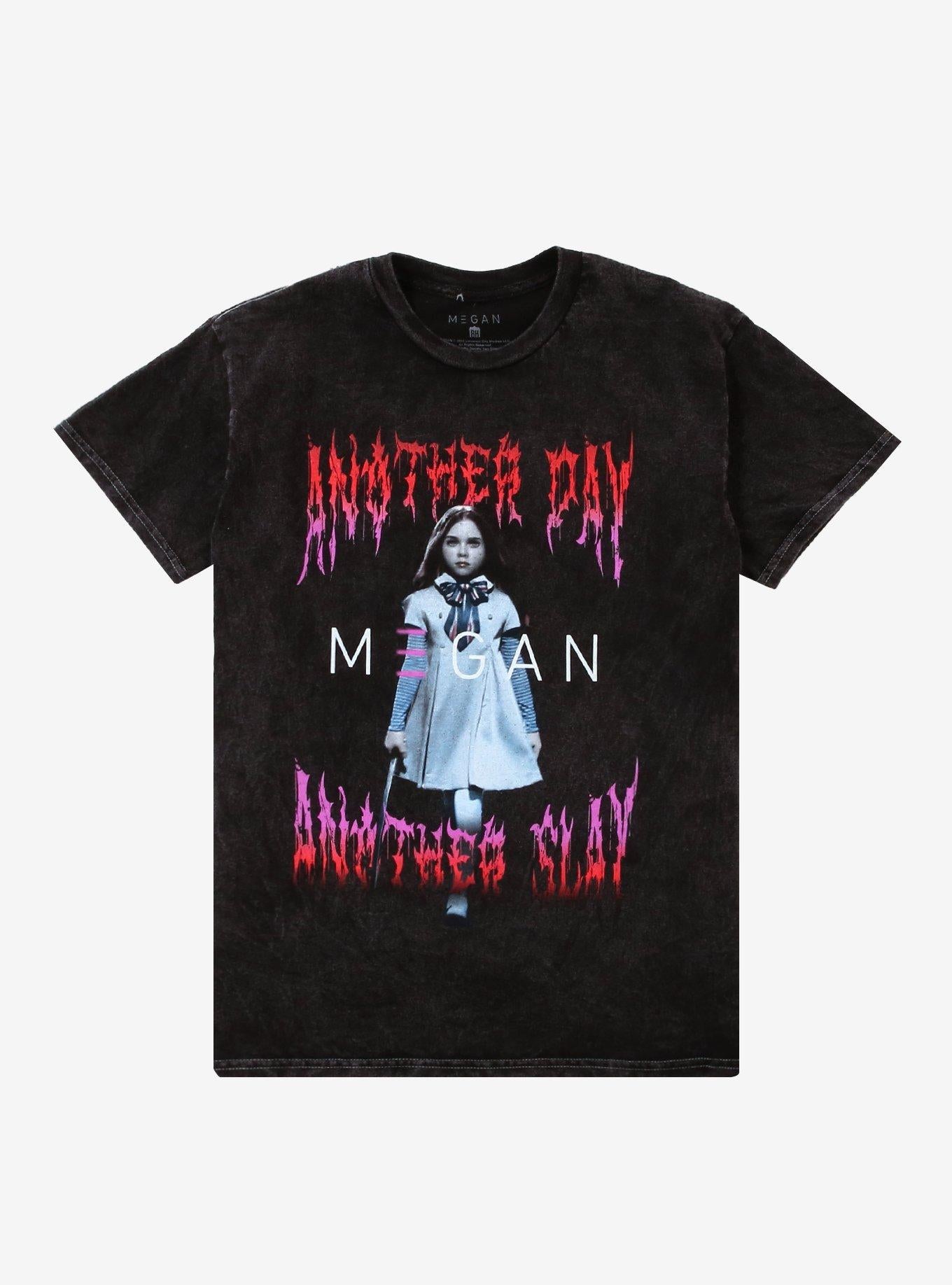 M3GAN 20 Another Day Another Slay Mineral Wash T-Shirt T-Shirt | Exclusive Art Design | Top Pick For Fans