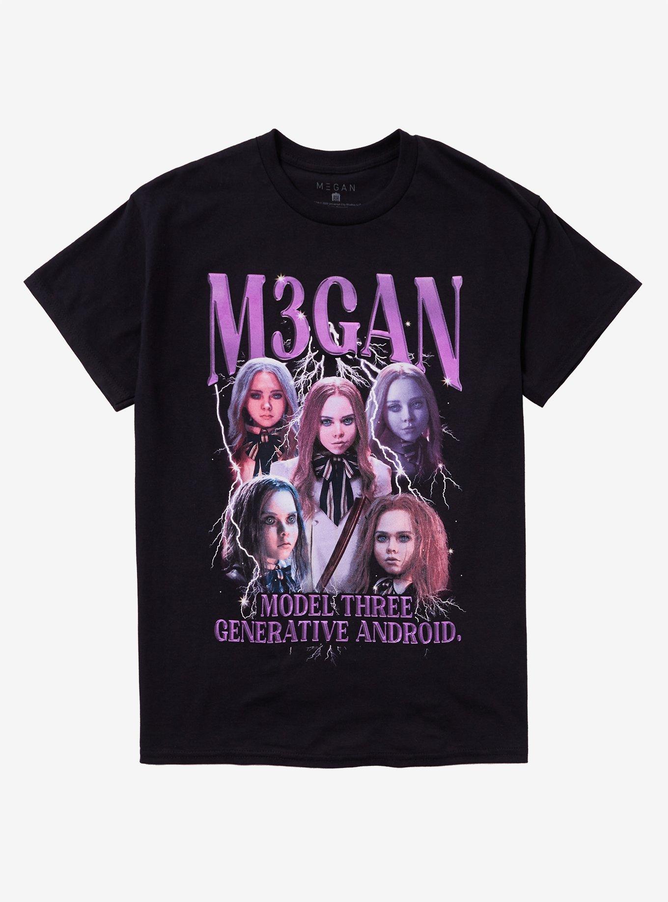 M3GAN 20 Collage TShirt Graphic Tee | Graphic Tee | Unisex Shirt | Comfortable Daily Wear