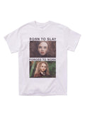M3GAN 20 Born To Slay Forced To Work T-Shirt T-Shirt | Best-Selling Design | Must-Have Style