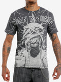 Iron Maiden Eddie Mummy Lightning T Shirt