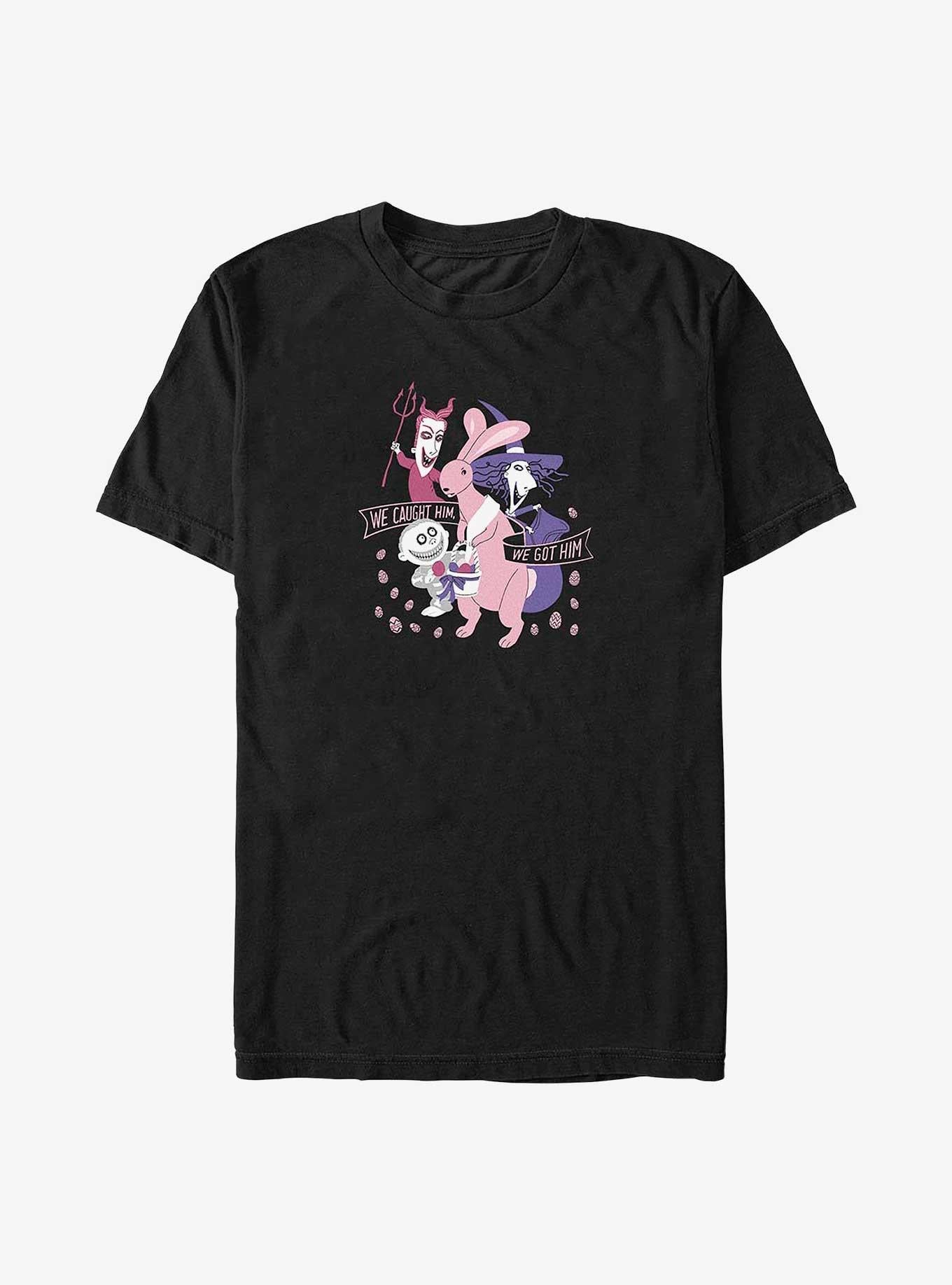 Disney The Nightmare Before Christmas Lock, Shock & Barrel Caught Him Big & Tall T-Shirt