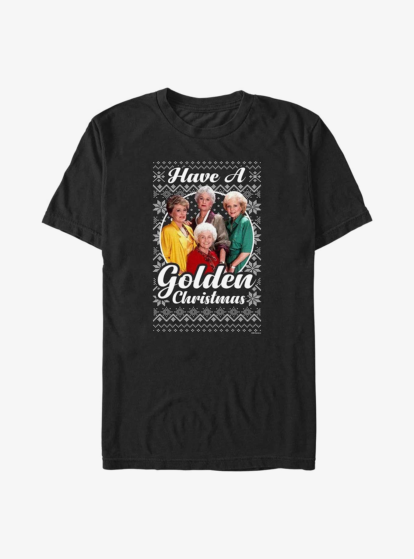 The Golden Girls Golden Ugly Christmas Big & Tall T-Shirt