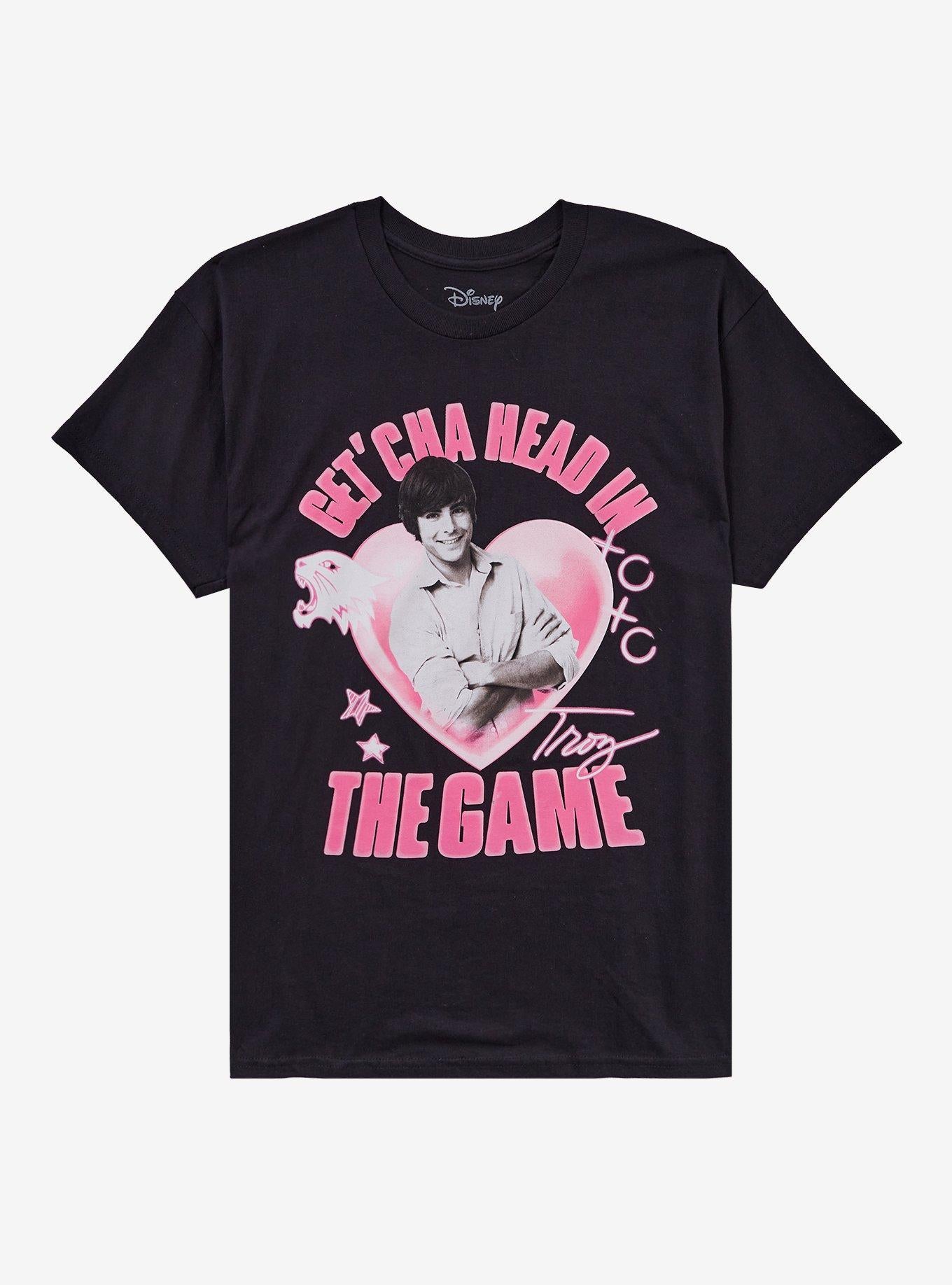 Disney High School Musical Troy Heart Girls T-Shirt