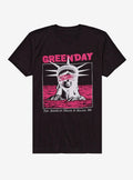 Green Day Blindfolded Lady Liberty T Shirt