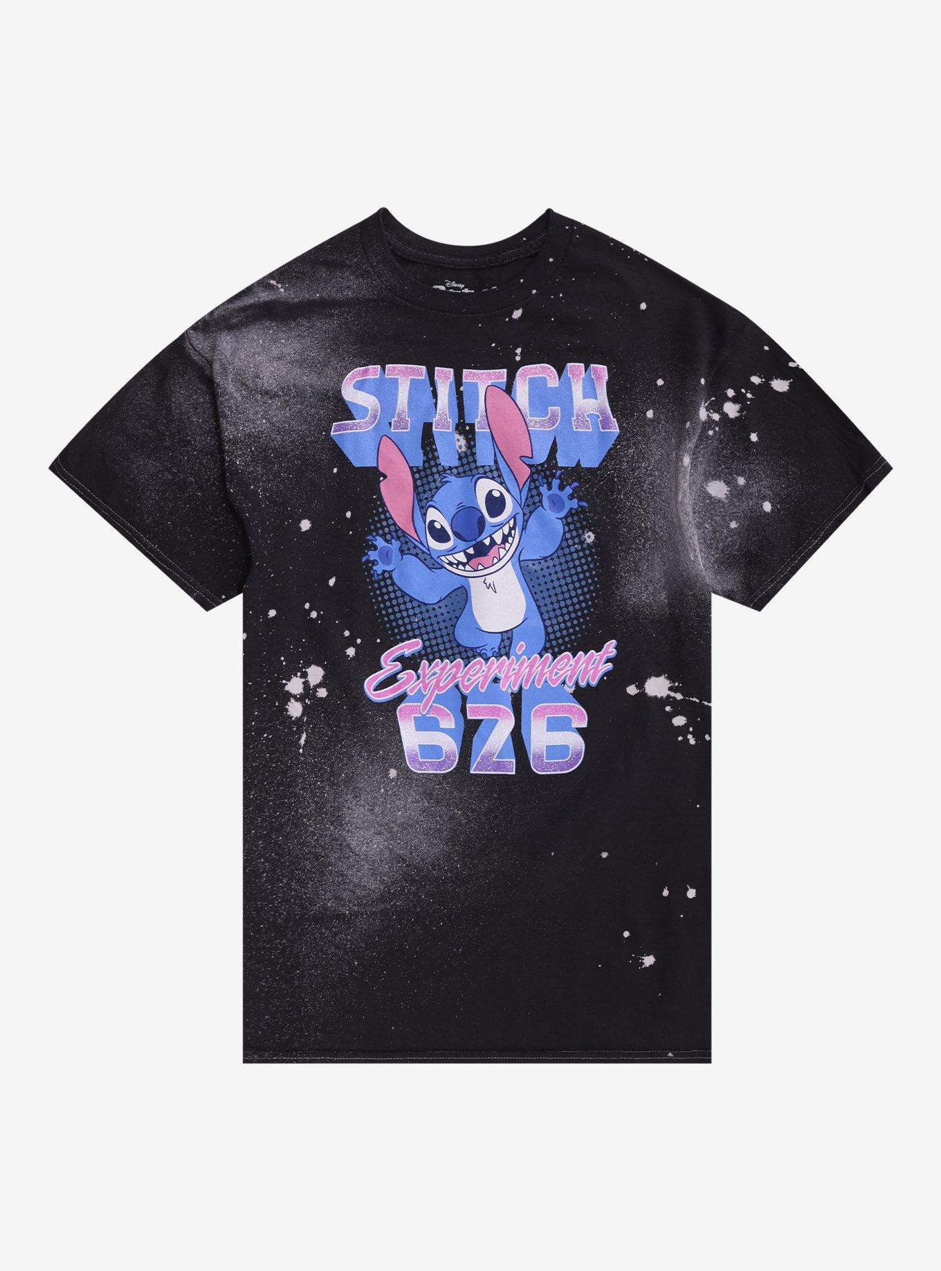 Disney Stitch Galaxy Glitter Girls T-Shirt