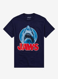 Jaws Shark Logo TShirt By Fright Rags Graphic Tee | Graphic Tee | Unisex Shirt | Best-Selling Design