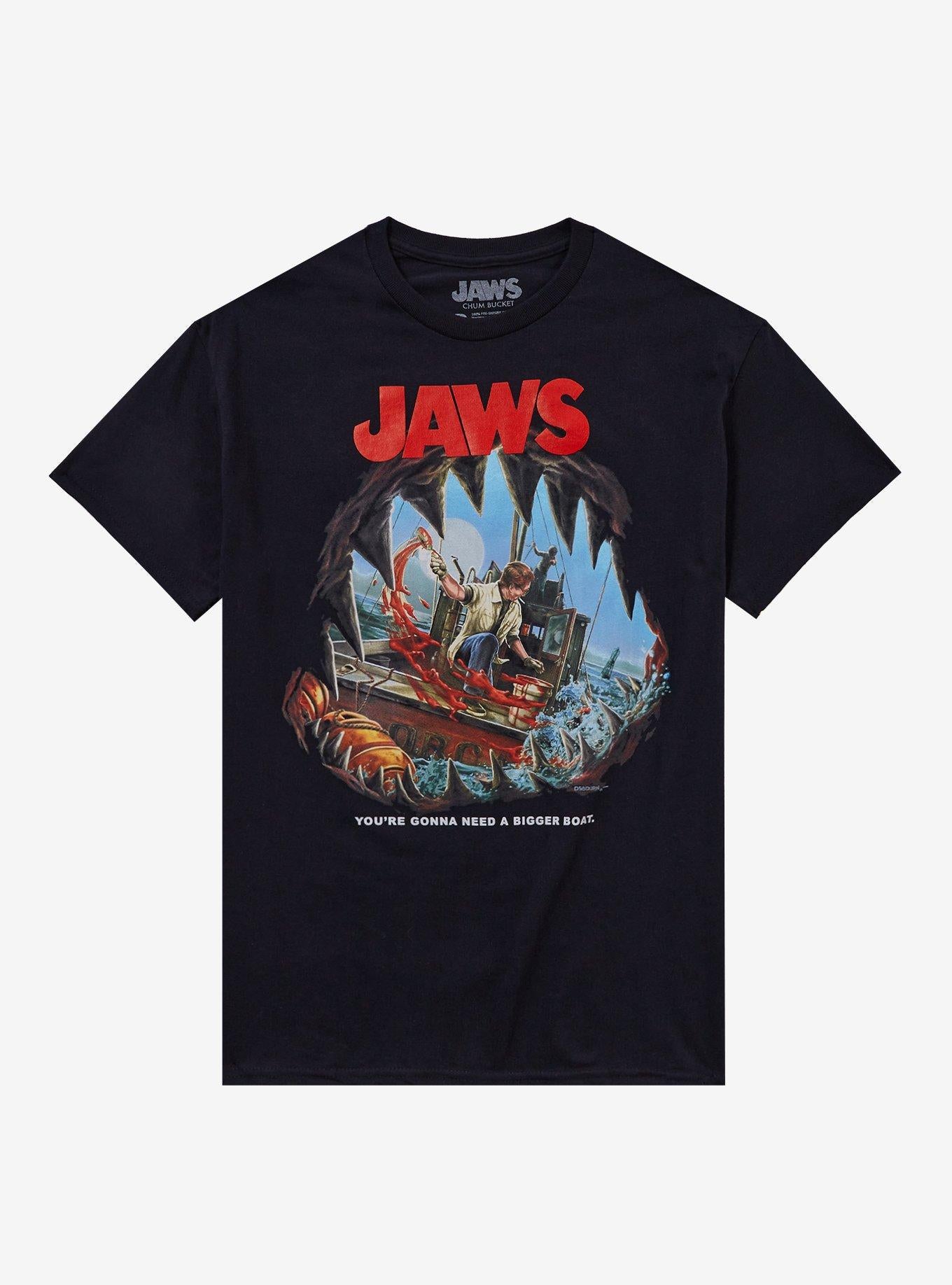 Jaws Bigger Boat T-Shirt By Fright Rags