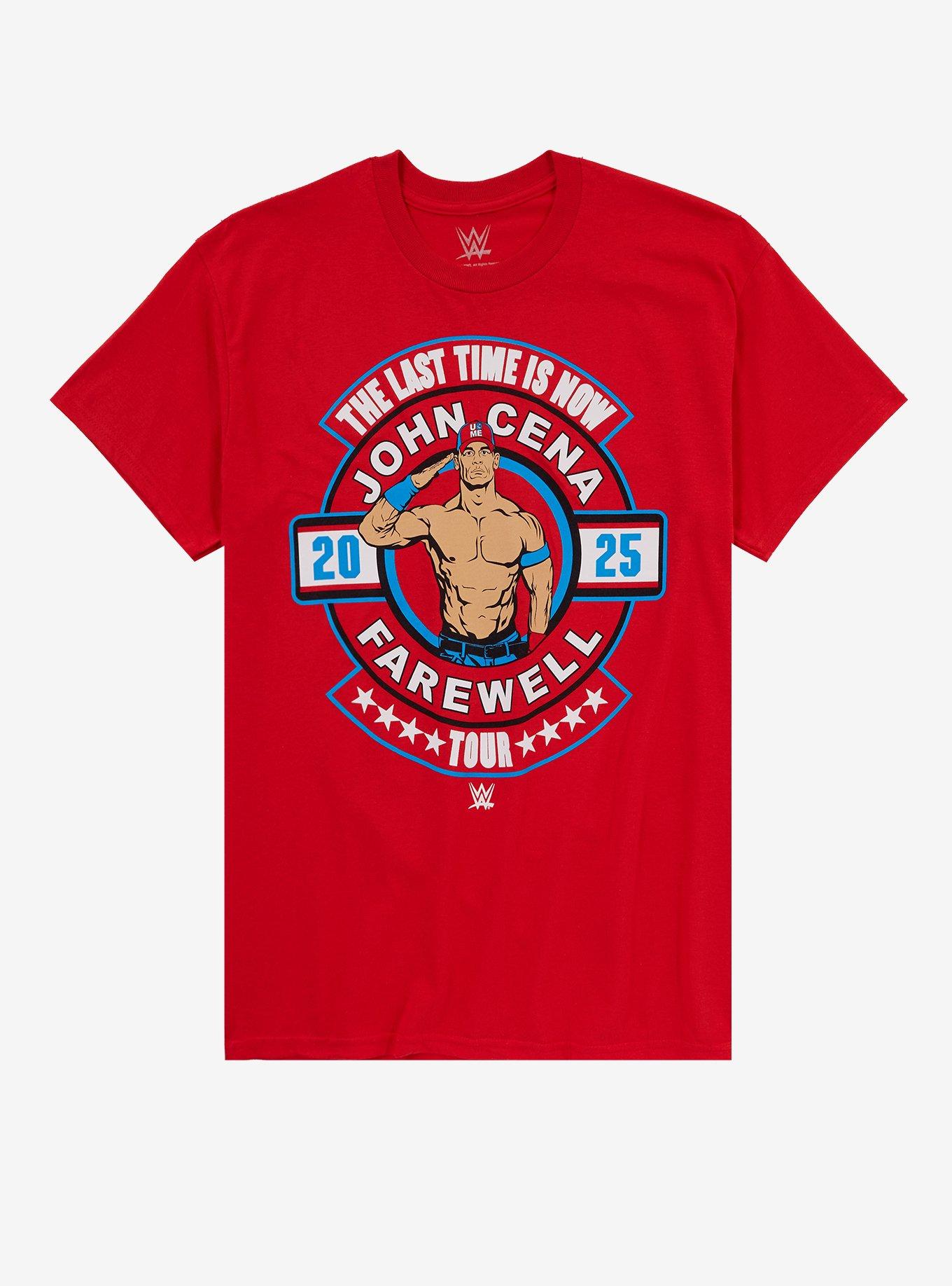 Wwe John Cena Last Time Is Now Two Sided T Shirt