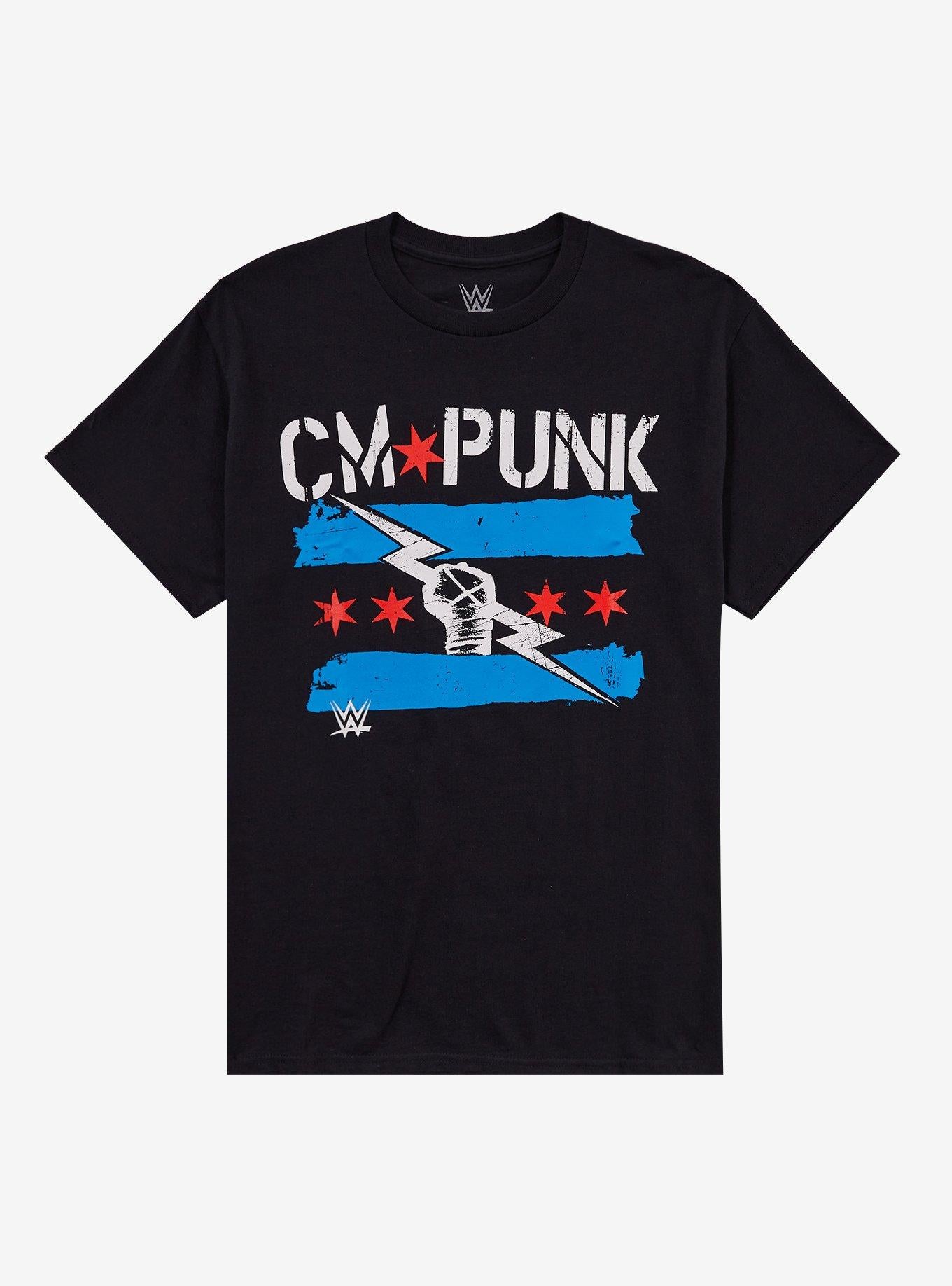 Wwe Cm Punk Flag T Shirt