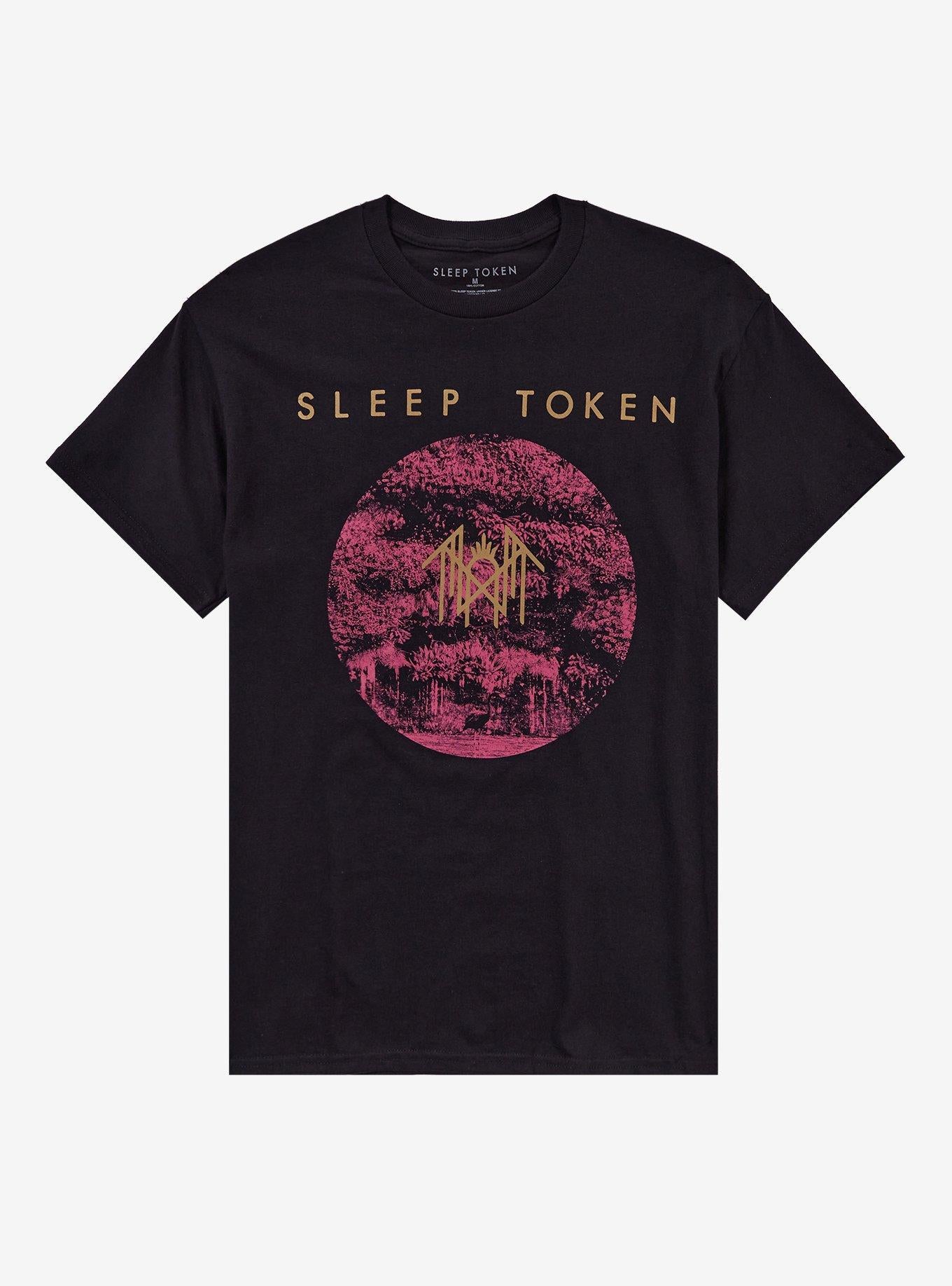 Sleep Token Even In Arcadia Pink Circle T-Shirt | Premium Unisex T-Shirt, Trending Graphic Tee