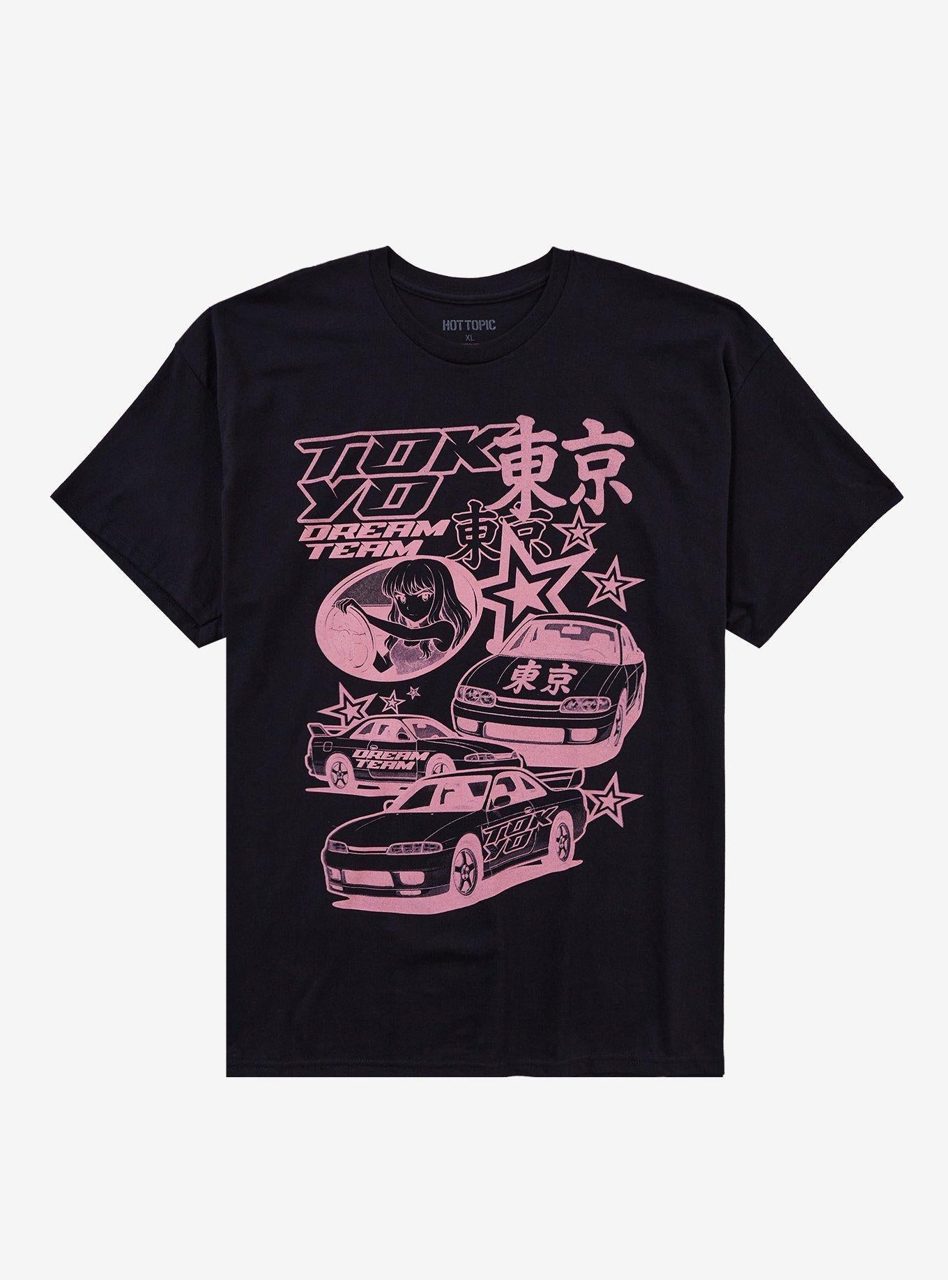 Pink Car Star Collage Girls T-Shirt T-Shirt | Trending Streetwear Style | Great Gift Idea