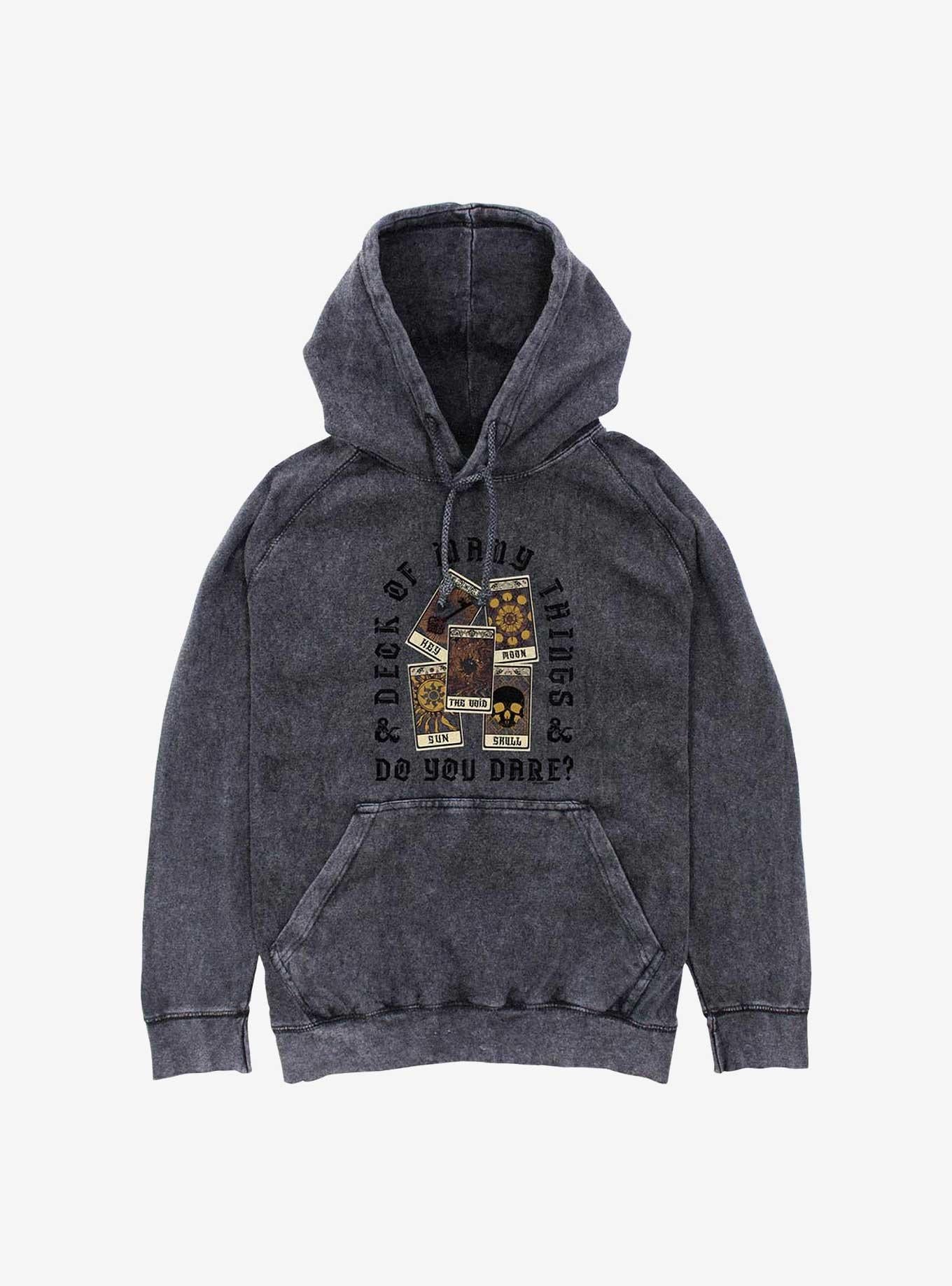 Dungeons & Dragons Deck Of Many Things Mineral Wash Hoodie
